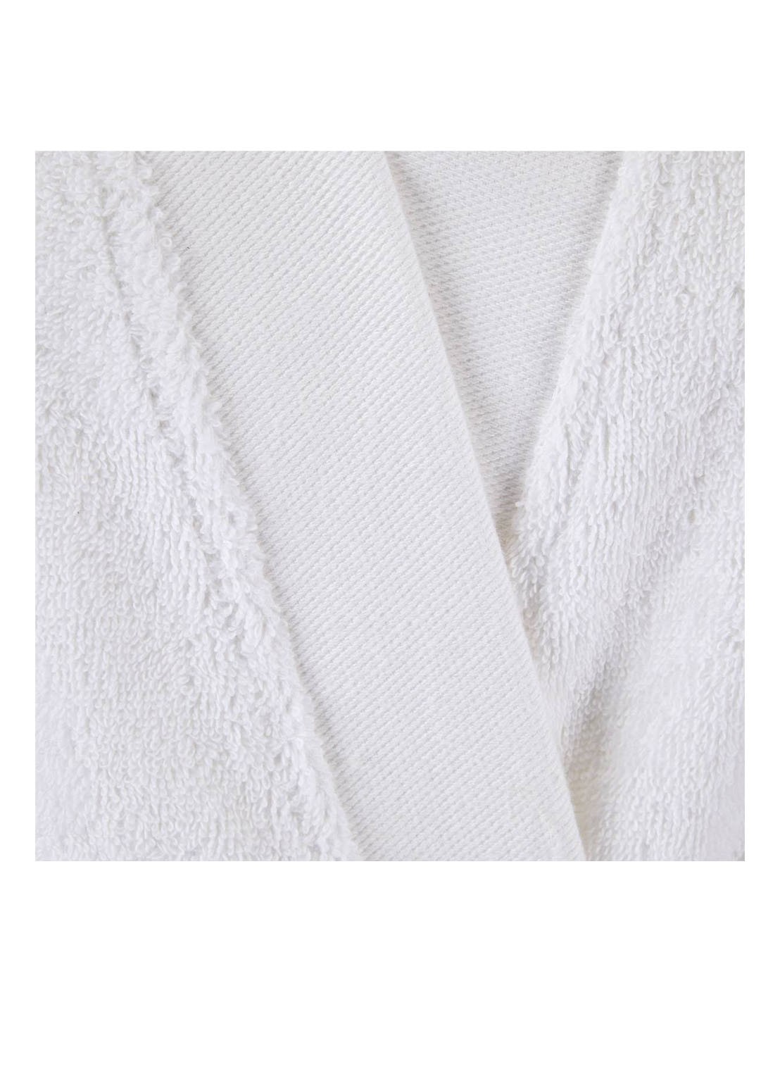 Lacoste L Defile badjas van  katoen - unisex - detail 11 wit