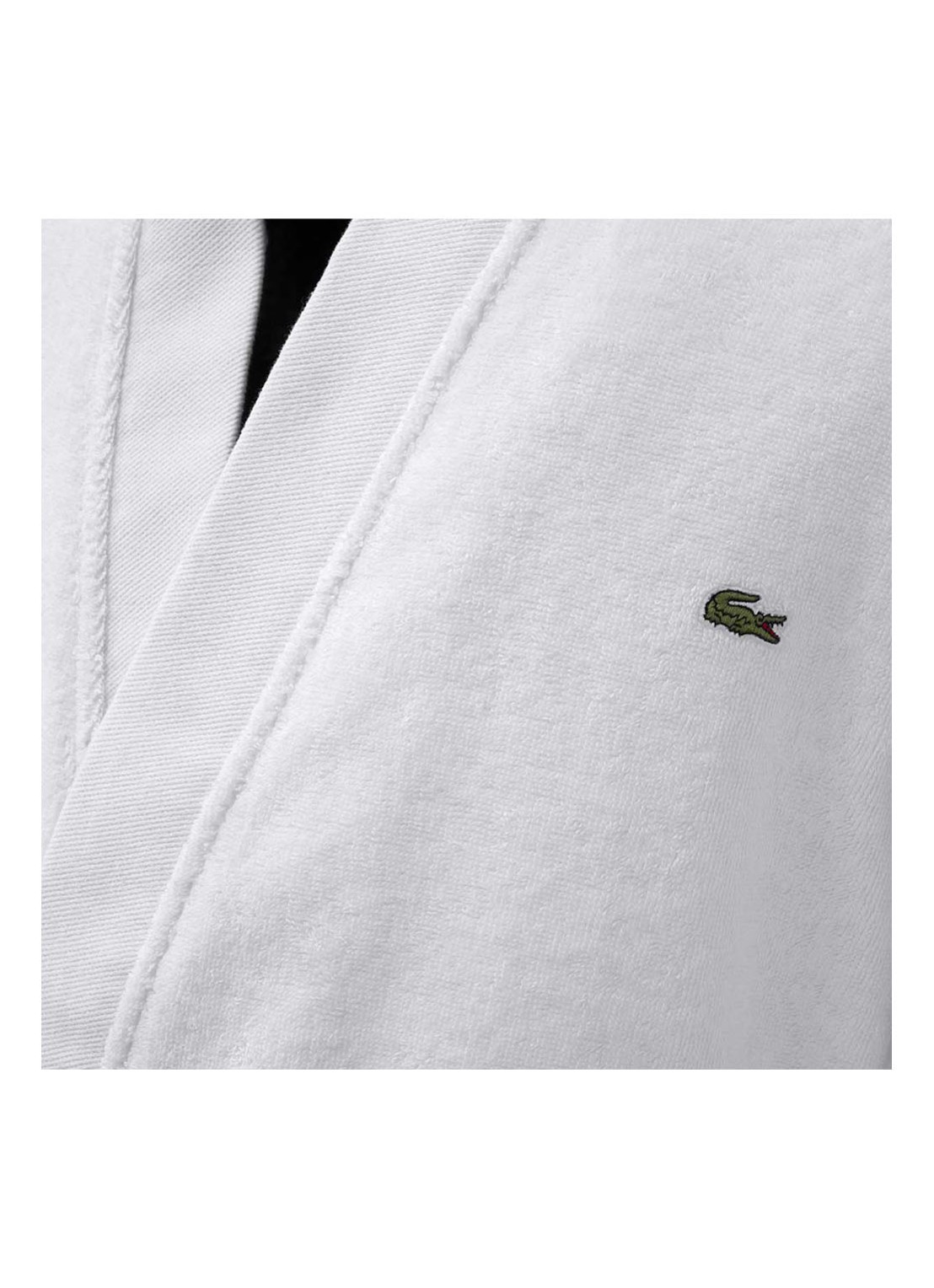 Lacoste L Defile Blanc kimono van  katoen - detail 4 wit