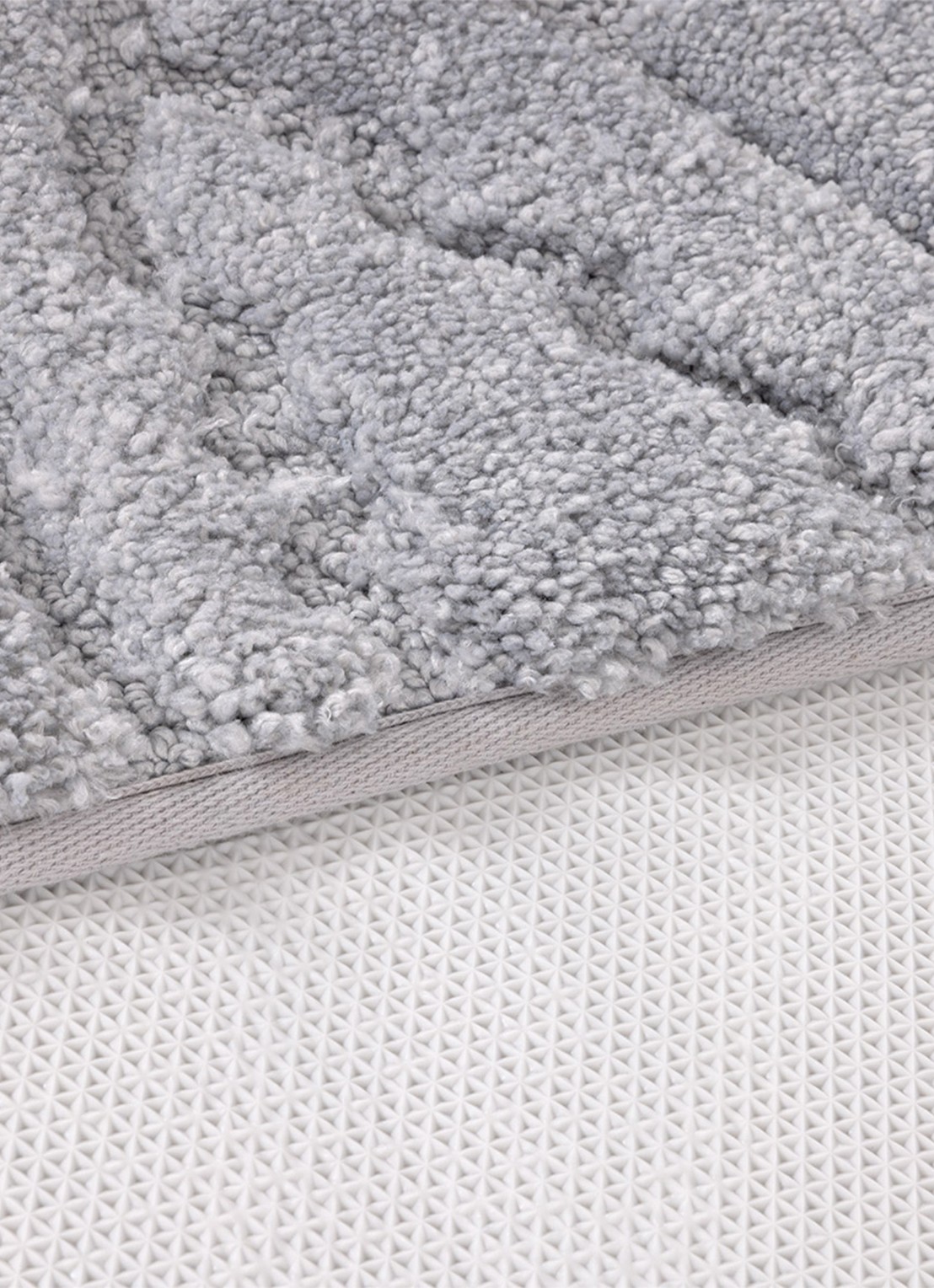 Lacoste L Héritage badmat 50 x 80 cm - detail 3 grijs