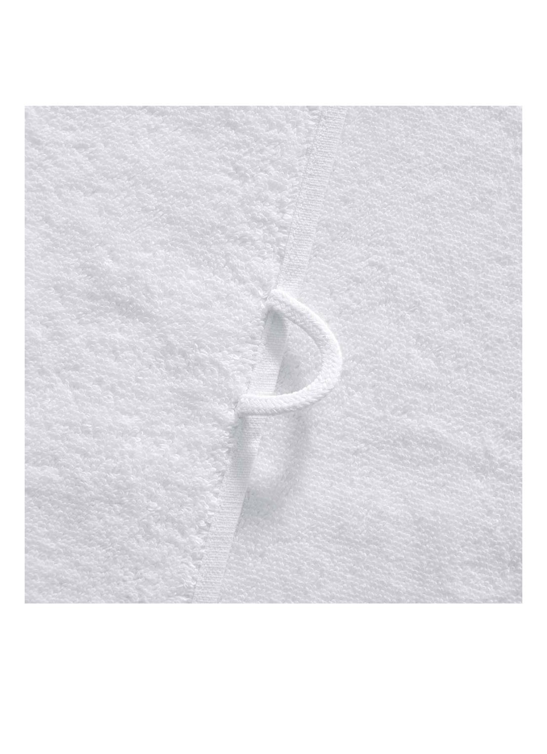 Lacoste L Lecroco badlaken - 600 gr/m2 - 100 x 150 cm - achterkant wit