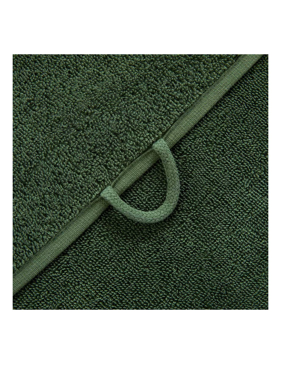 Lacoste L Lecroco gastendoek - 600 gr/m2 - 60 x 40 cm - detail 4 legergroen