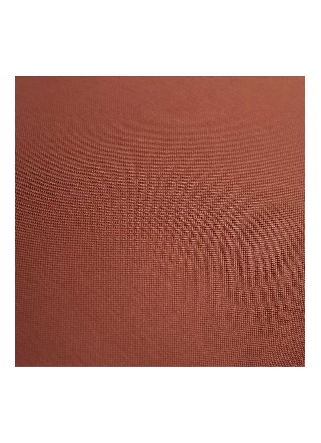 Lacoste L Piqué kussensloop van piqué katoen - detail 2 roodbruin