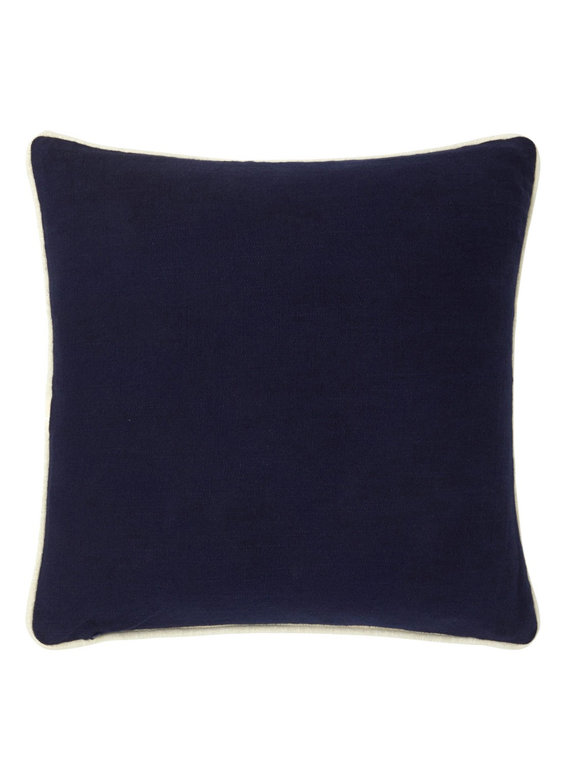 Lacoste L Player sierkussenhoes 45 x 45 cm - voorkant 2 donkerblauw