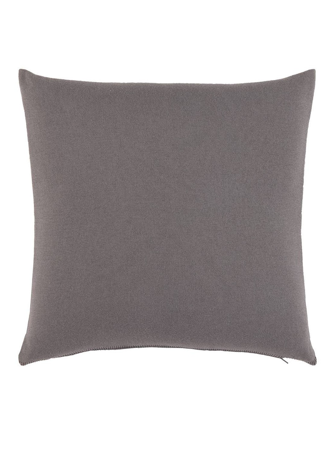 Lacoste L Reflet sierkussenhoes 45 x 45 cm - voorkant 6 grijs