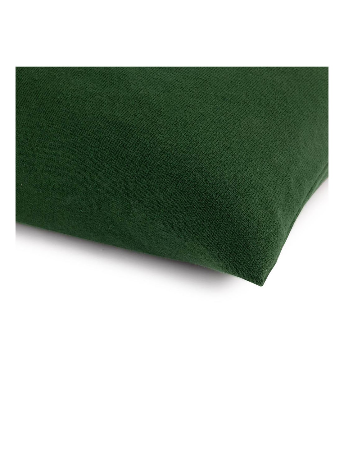 Lacoste L Reflet sierkussenhoes 45 x 45 cm - detail 4 bronsgroen