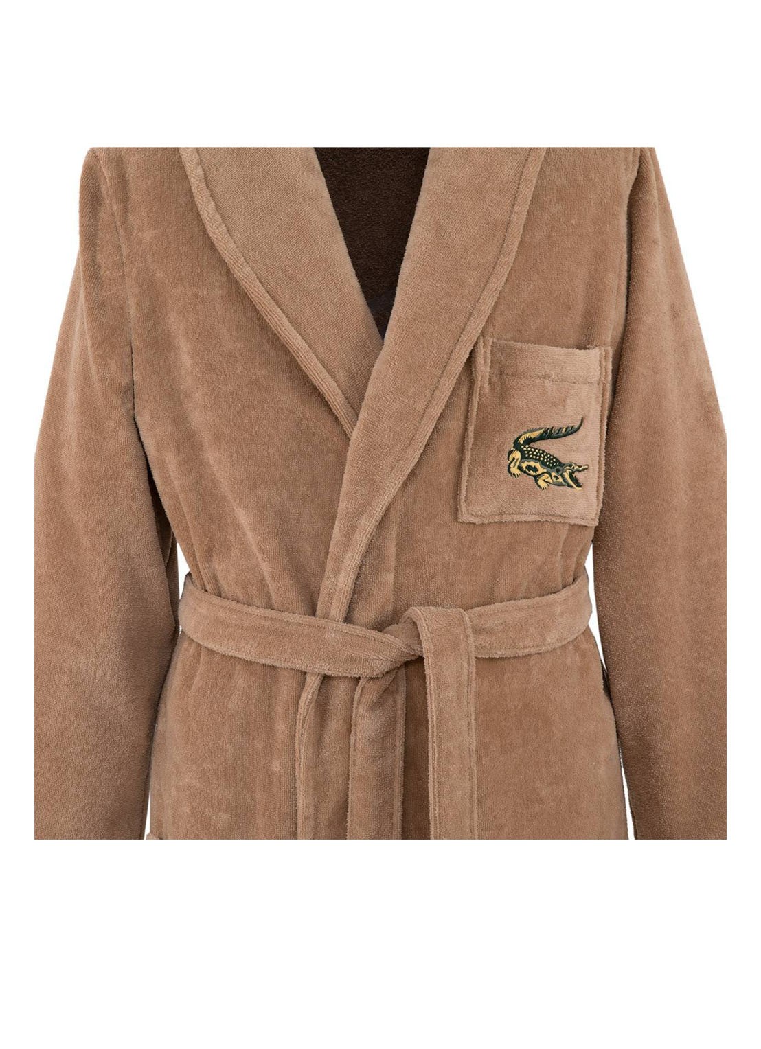 Lacoste L Rene badjas - unisex - detail 4 zand