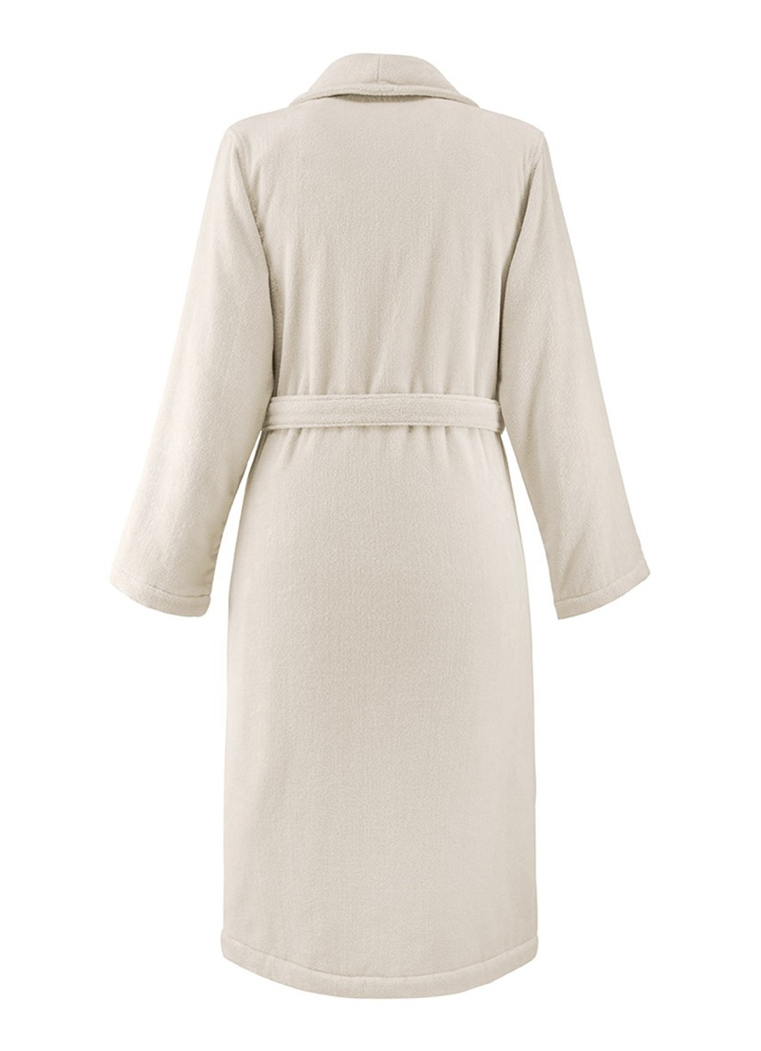 Lacoste L Rene badjas - unisex - achterkant 2 creme