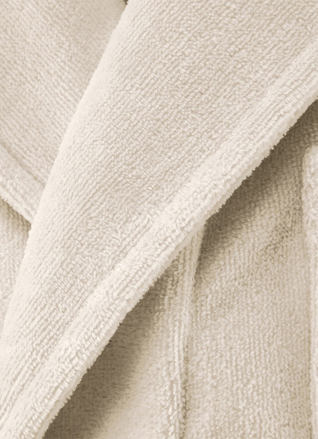 Lacoste L Rene badjas - unisex - detail 4 creme