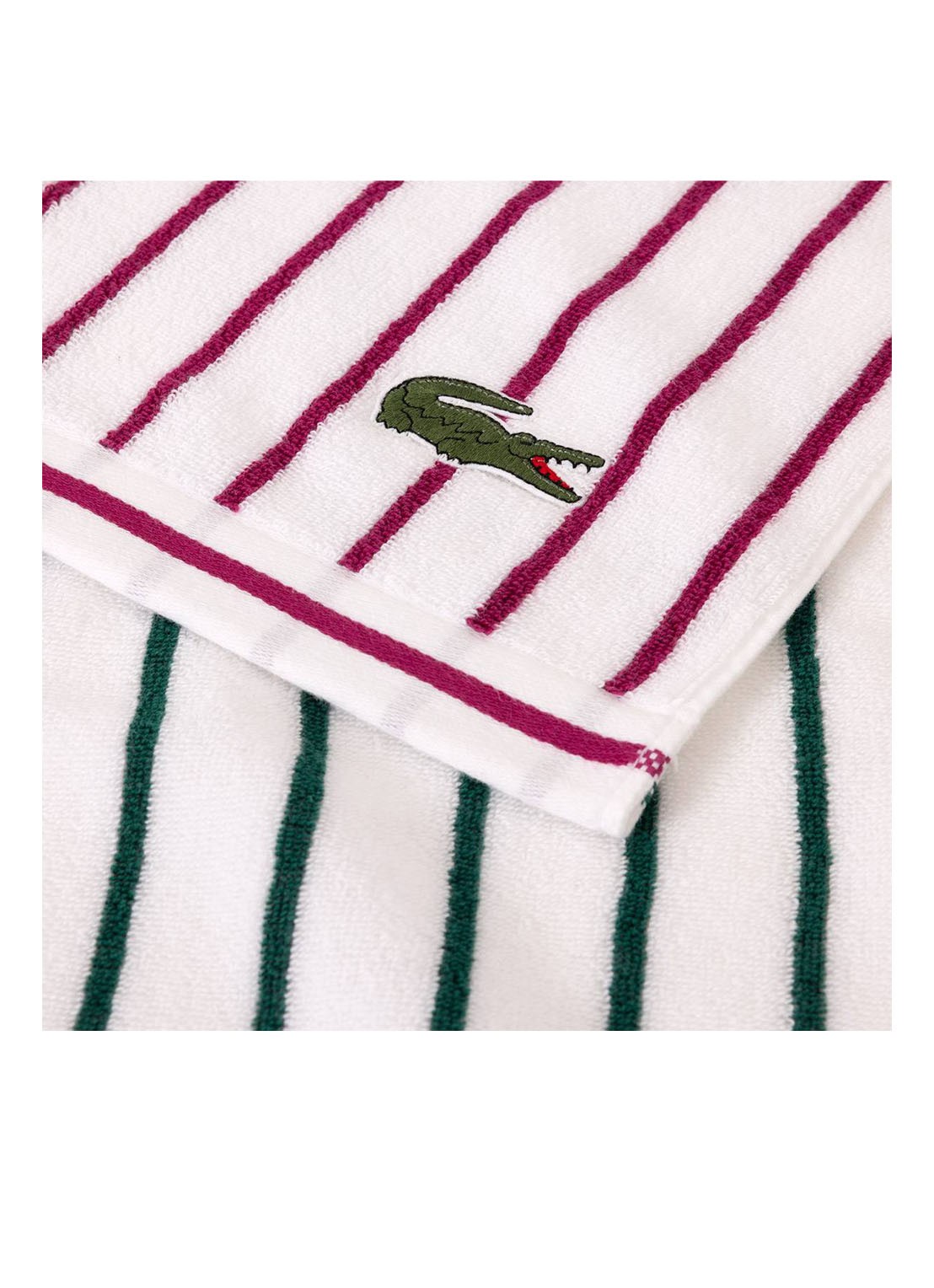 Lacoste L Reversible strandlaken van  katoen 90 x 160 cm - detail 3 multicolor