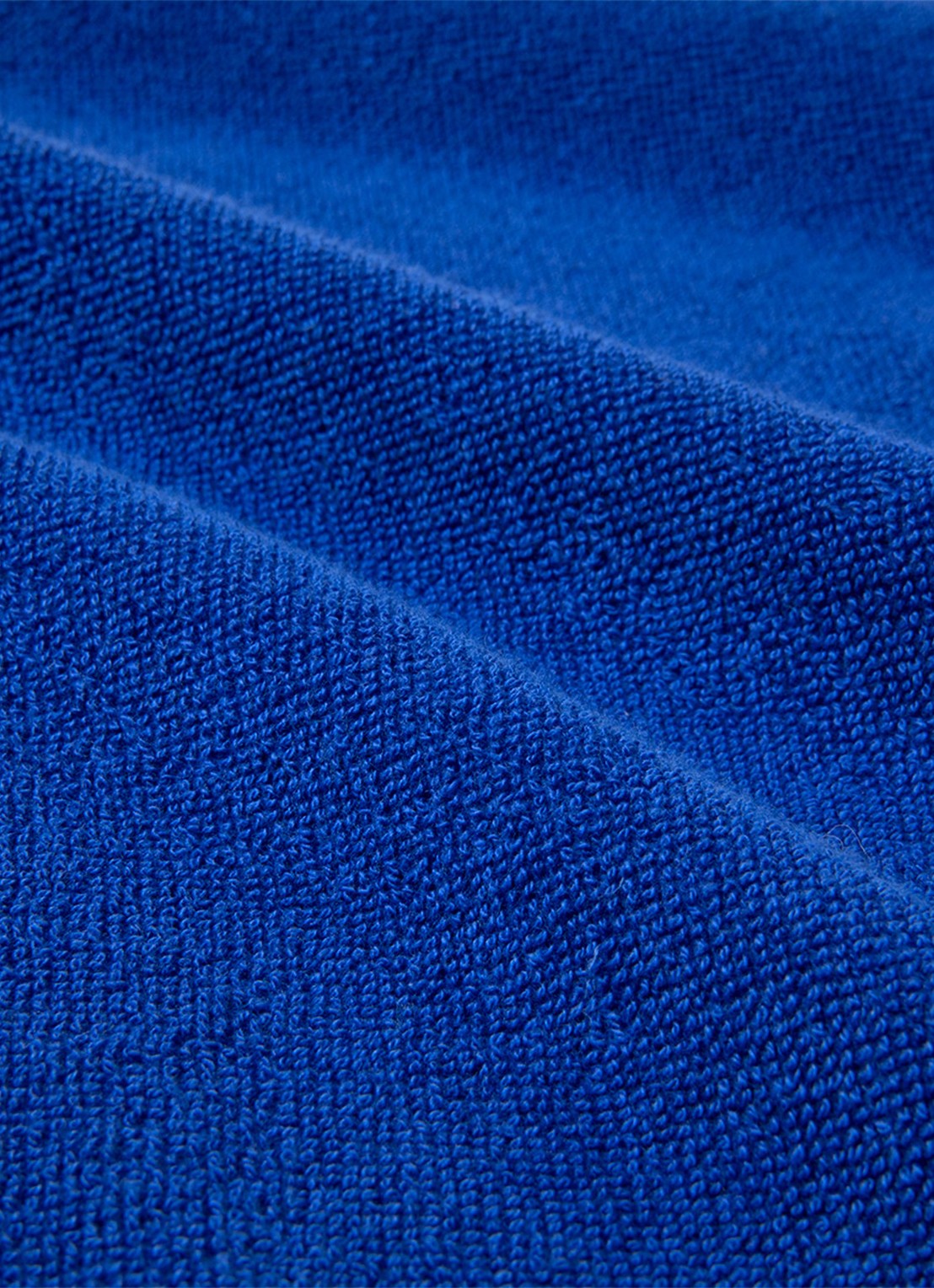 Lacoste L Sport strandlaken van  katoen - 90 x 160 cm  - detail 2 kobaltblauw
