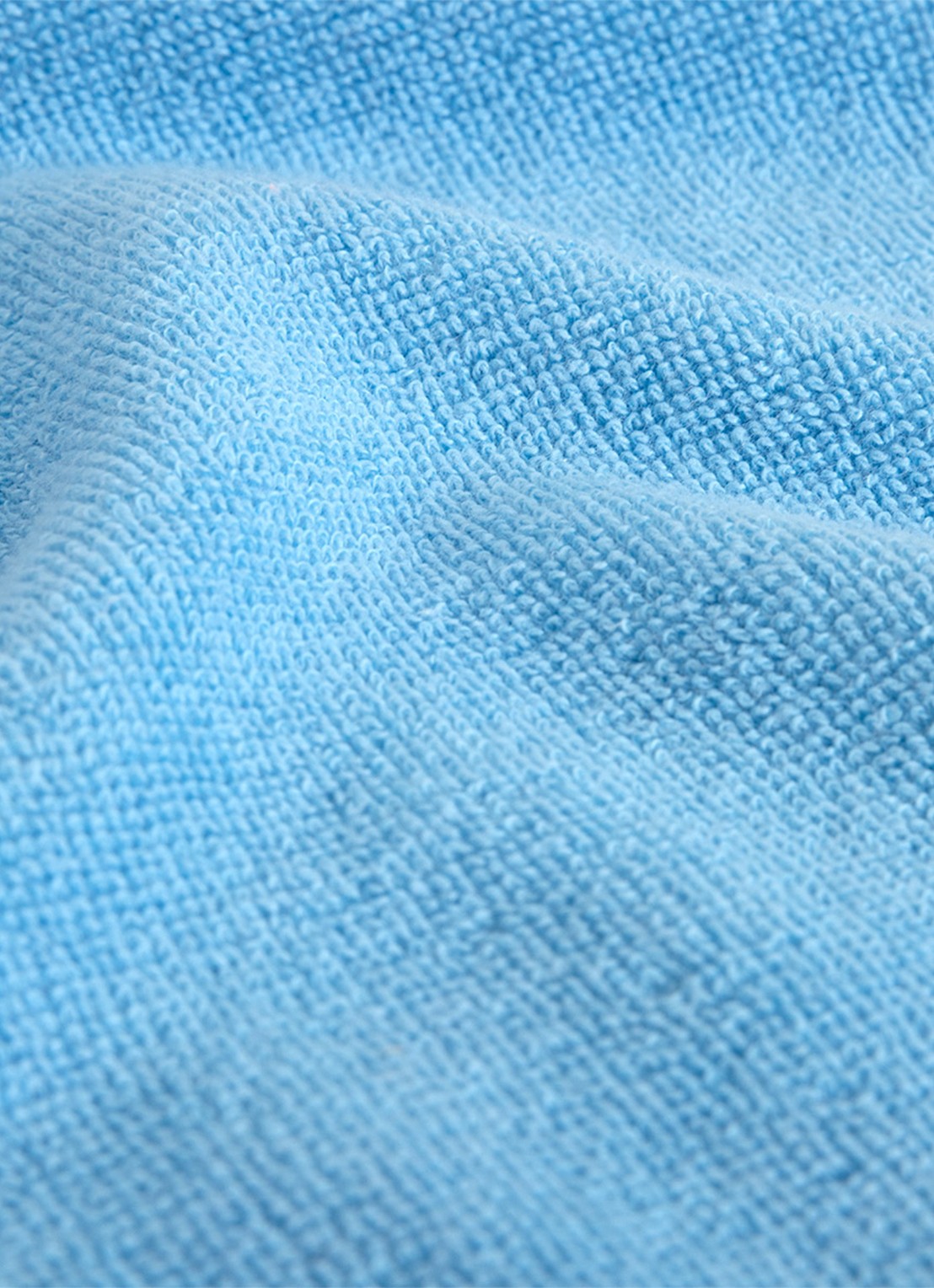 Lacoste L Sport strandlaken van  katoen - 90 x 160 cm  - detail 2 lichtblauw