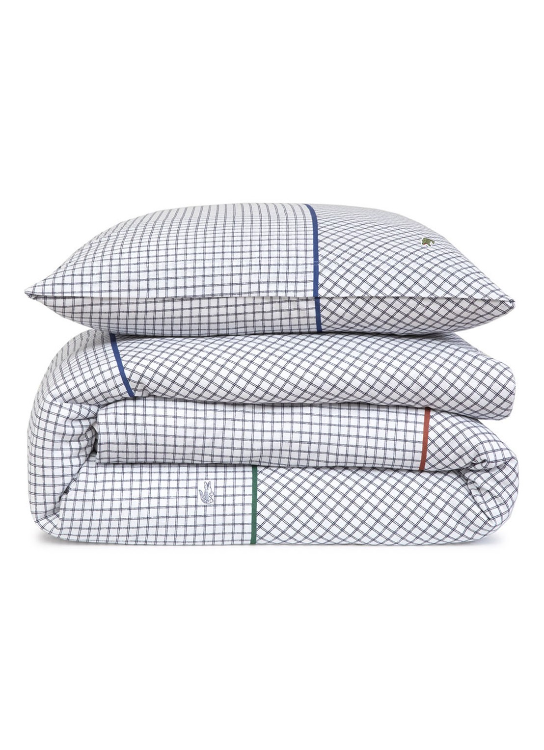 Lacoste LSmash kussensloop van katoen  - detail multicolor