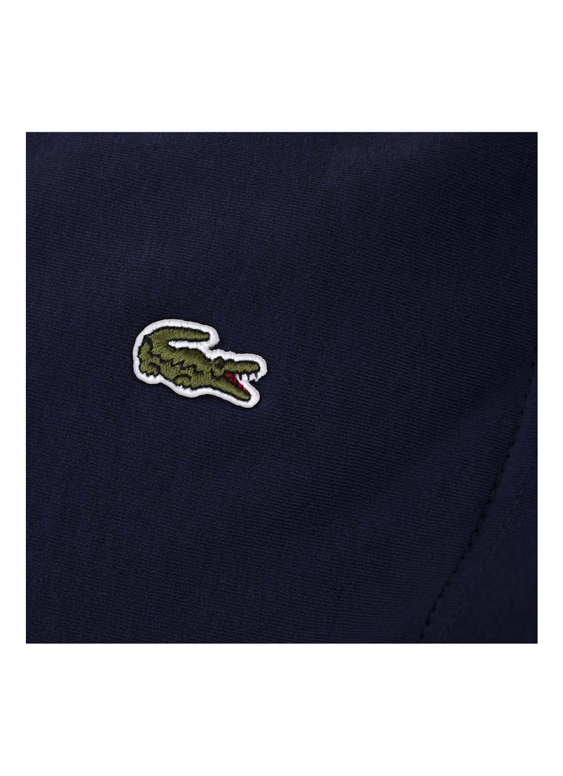 Lacoste Marine kussensloop van  katoen  - detail 3 donkerblauw
