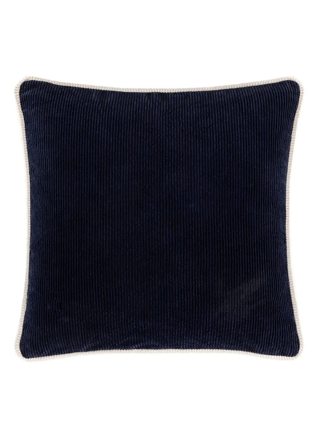 Lacoste Sierkussen 45 x 45 cm - voorkant 3 donkerblauw