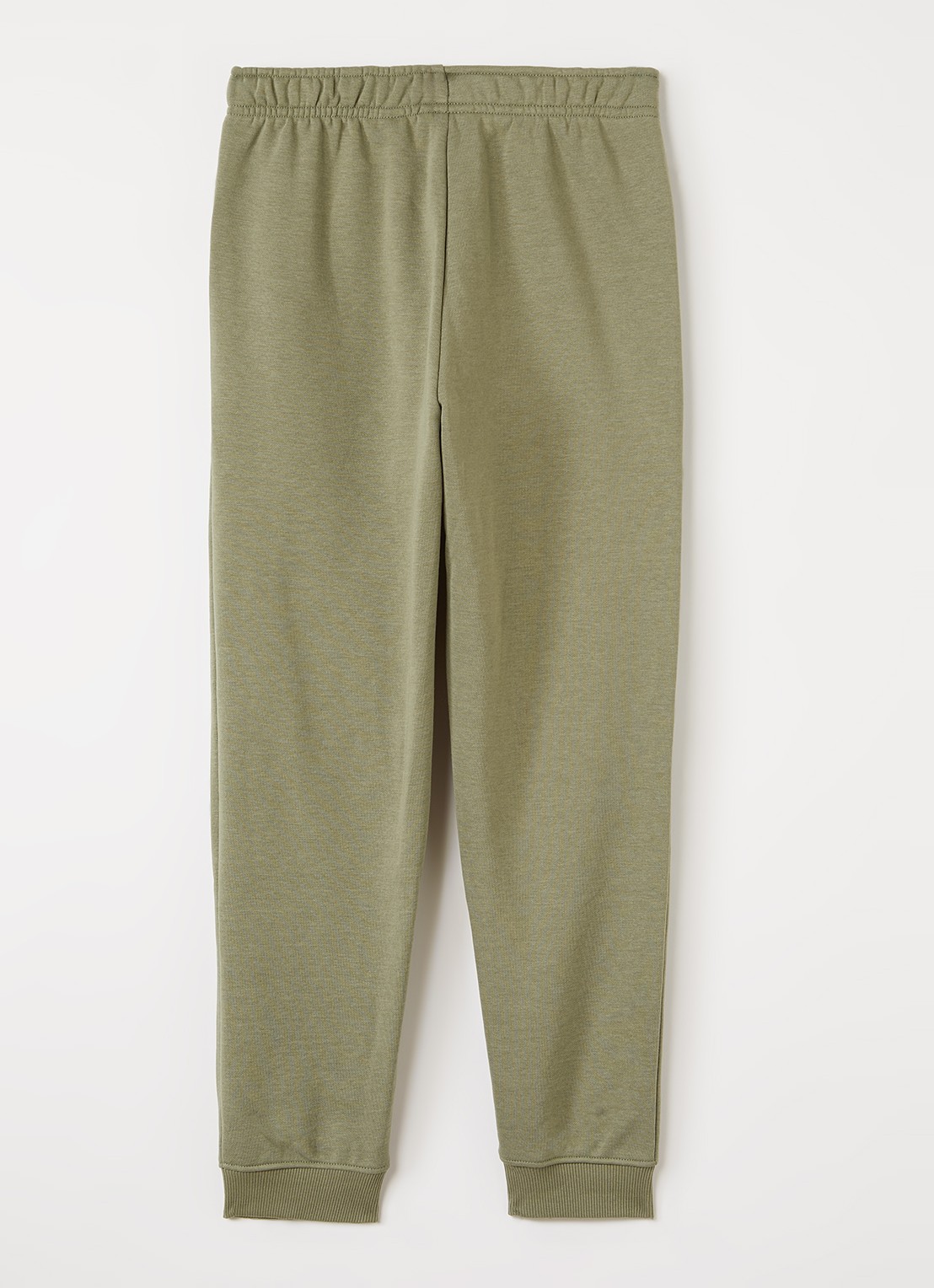 Lacoste Straight fit joggingbroek met logoborduring - voorkant 2 olijfgroen