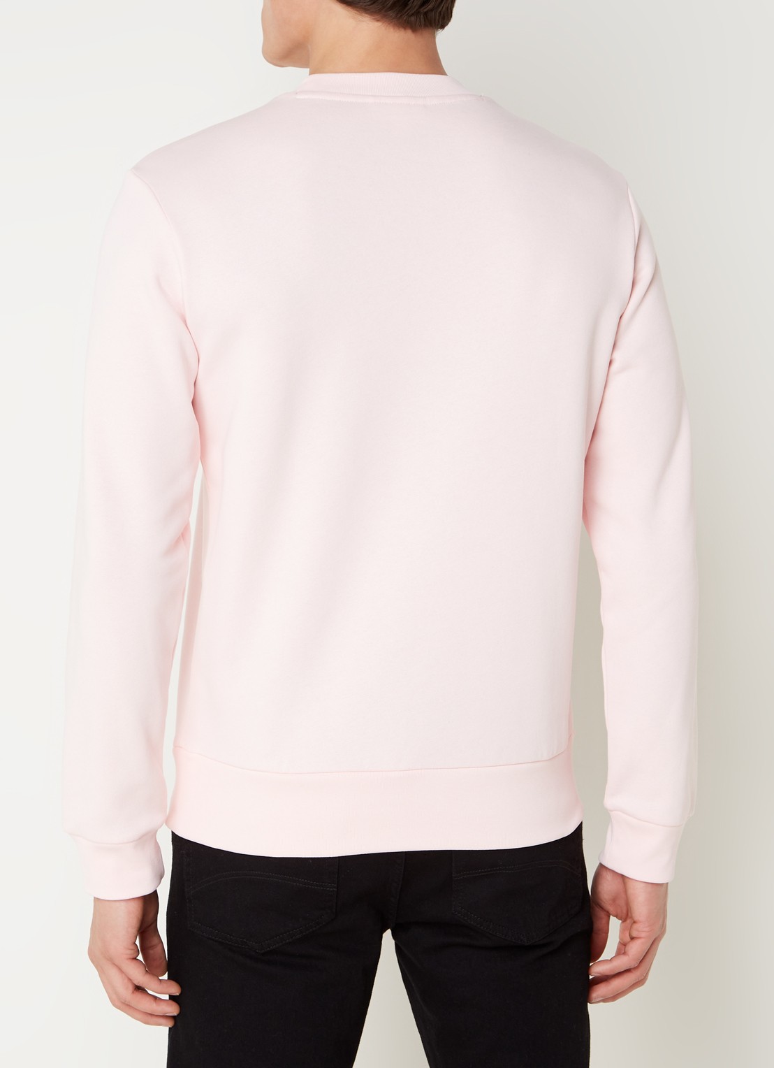 Lacoste Sweater met logo - achterkant 2 oudroze