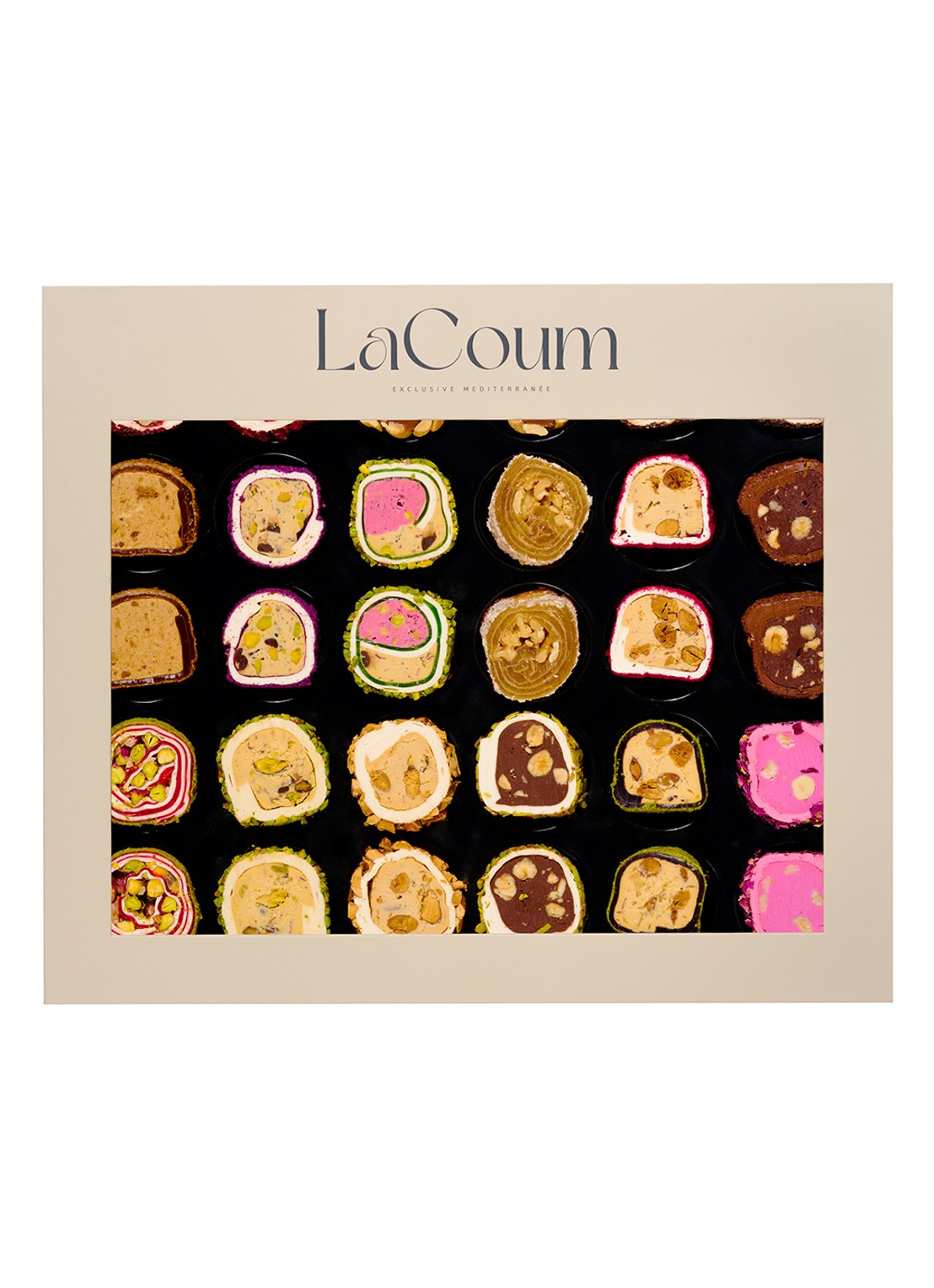 LaCoum Mediterrane premium delicatessen giftbox 830 gram - voorkant undefined