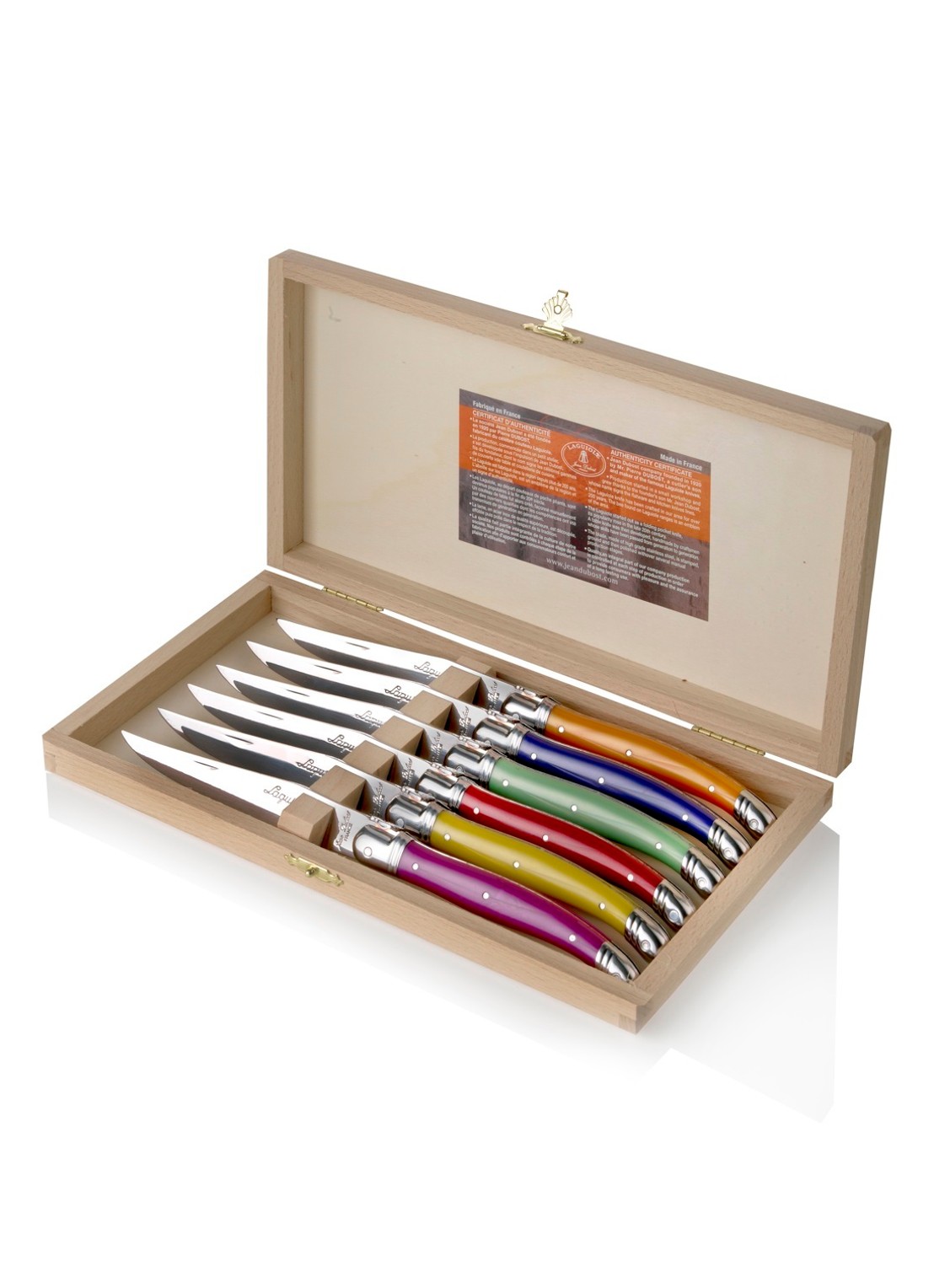 Laguiole Jean Dubost Messenset, 6-delig - voorkant undefined