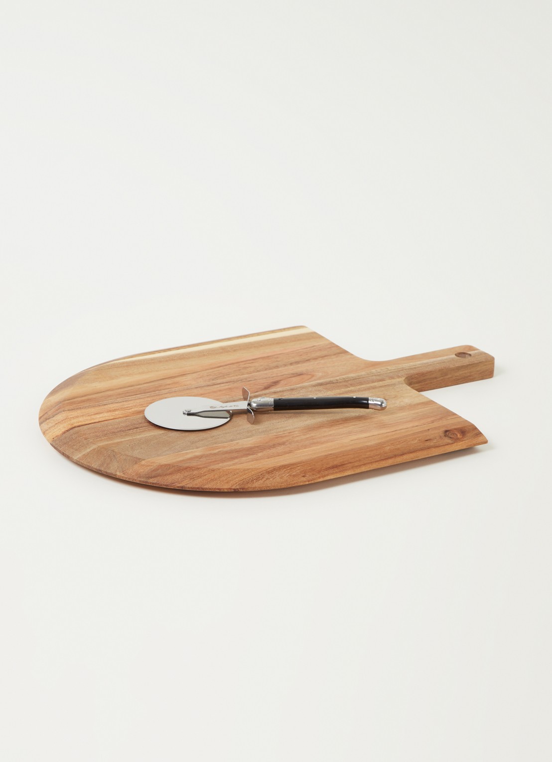 Laguiole Style de Vie Pizza serveerset 2-delig - voorkant 3 bruin
