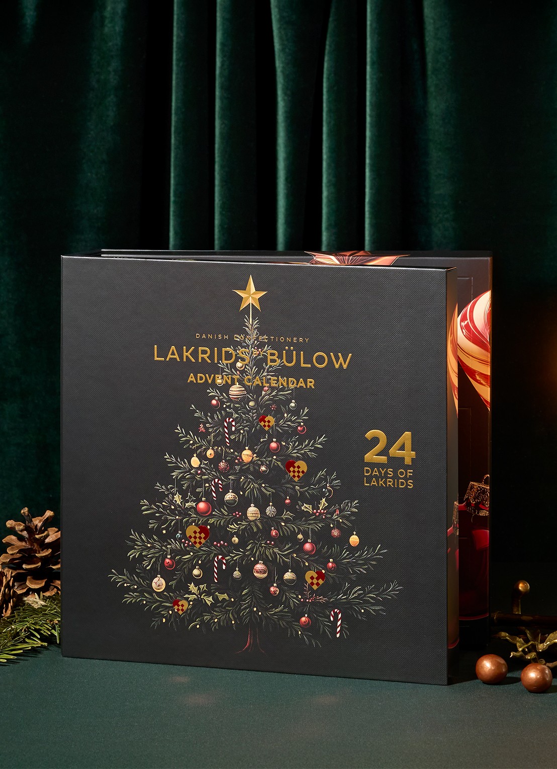Lakrids by Bülow Adventskalender 345 gram - voorkant 2 undefined