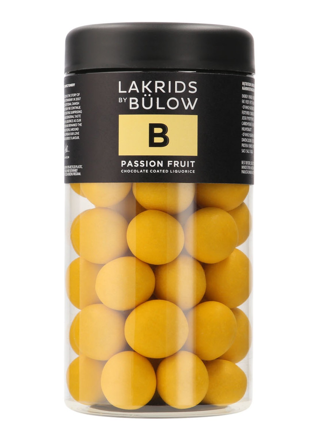Lakrids by Bülow B - Passion Fruit drop met chocolade 270 gram - voorkant undefined