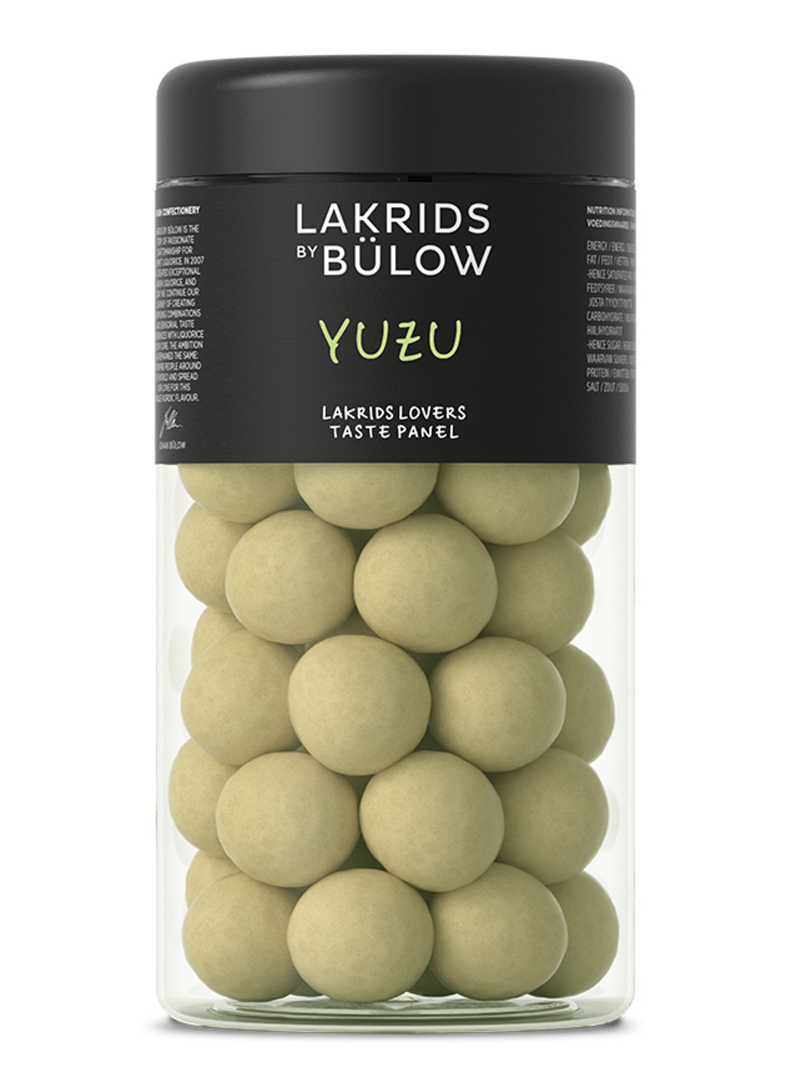 Lakrids by Bülow Yuzu drop met chocolade 270 gram - voorkant undefined