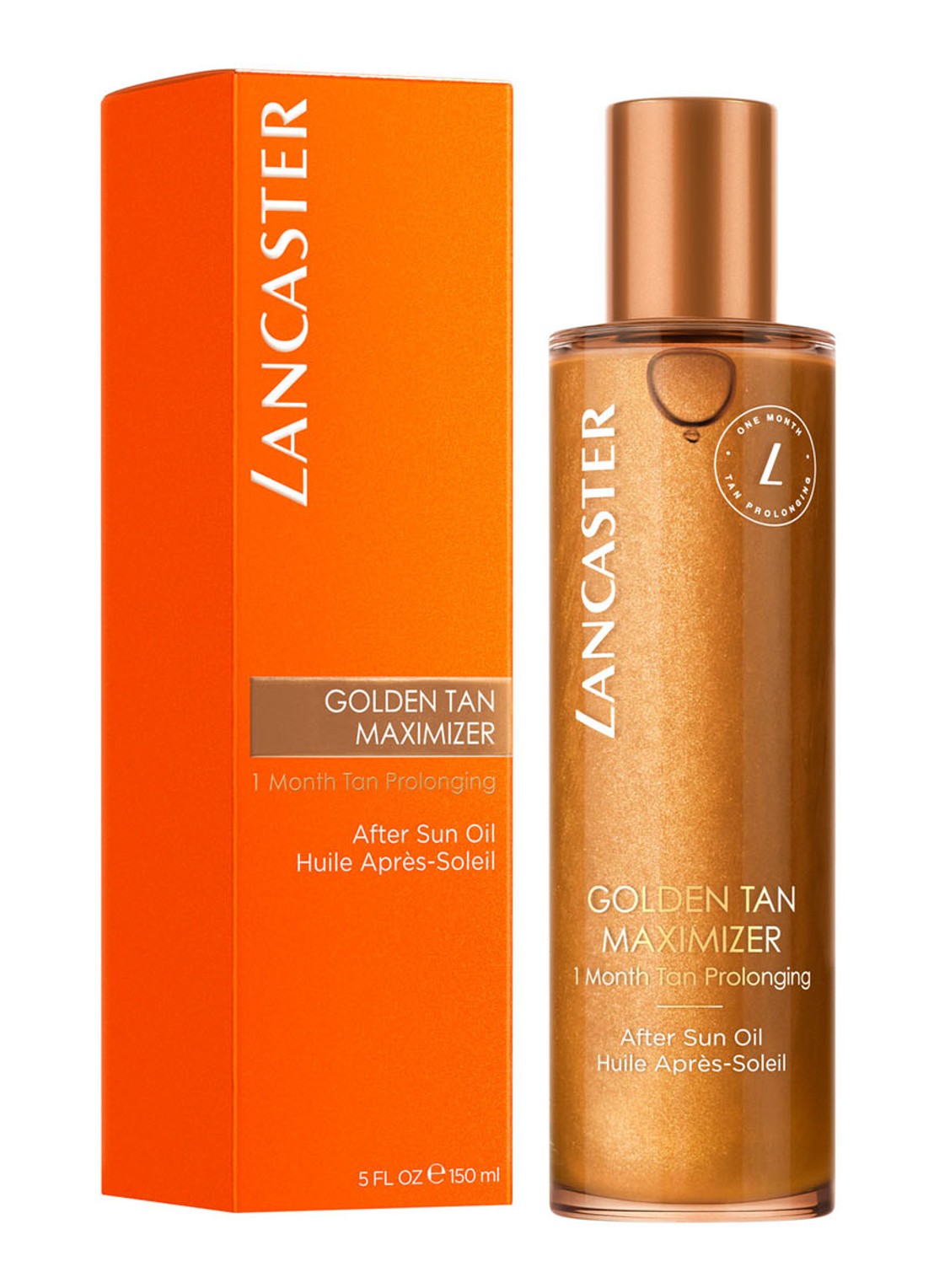 Lancaster Golden Tan Maximizer - bruinversnellende aftersun - voorkant 4 undefined