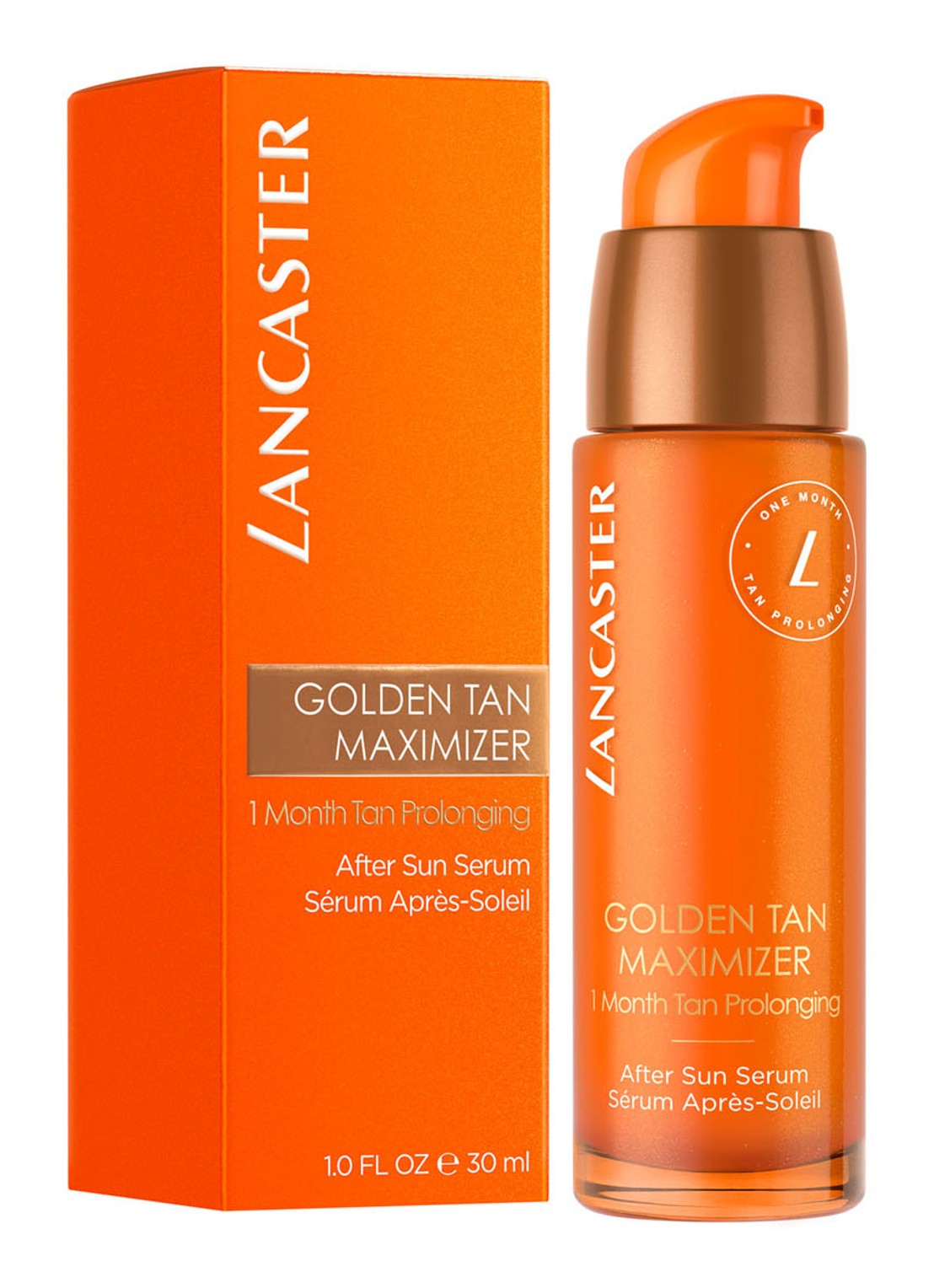 Lancaster Golden Tan Maximizer - bruinversnellende aftersun - voorkant 3 undefined