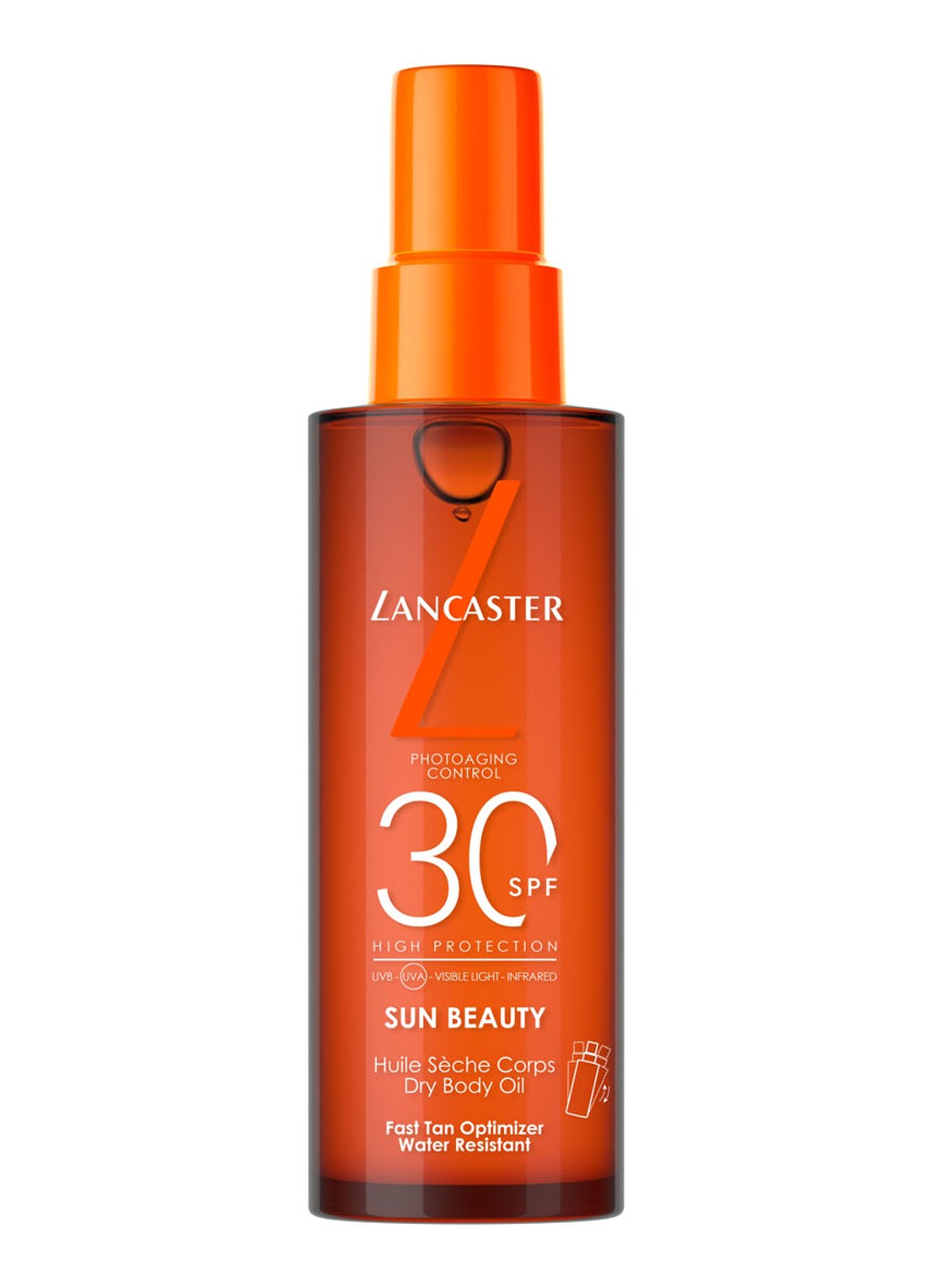 Lancaster Sun Beauty Body Dry Oil SPF 30 - zonneolie - voorkant 5 undefined
