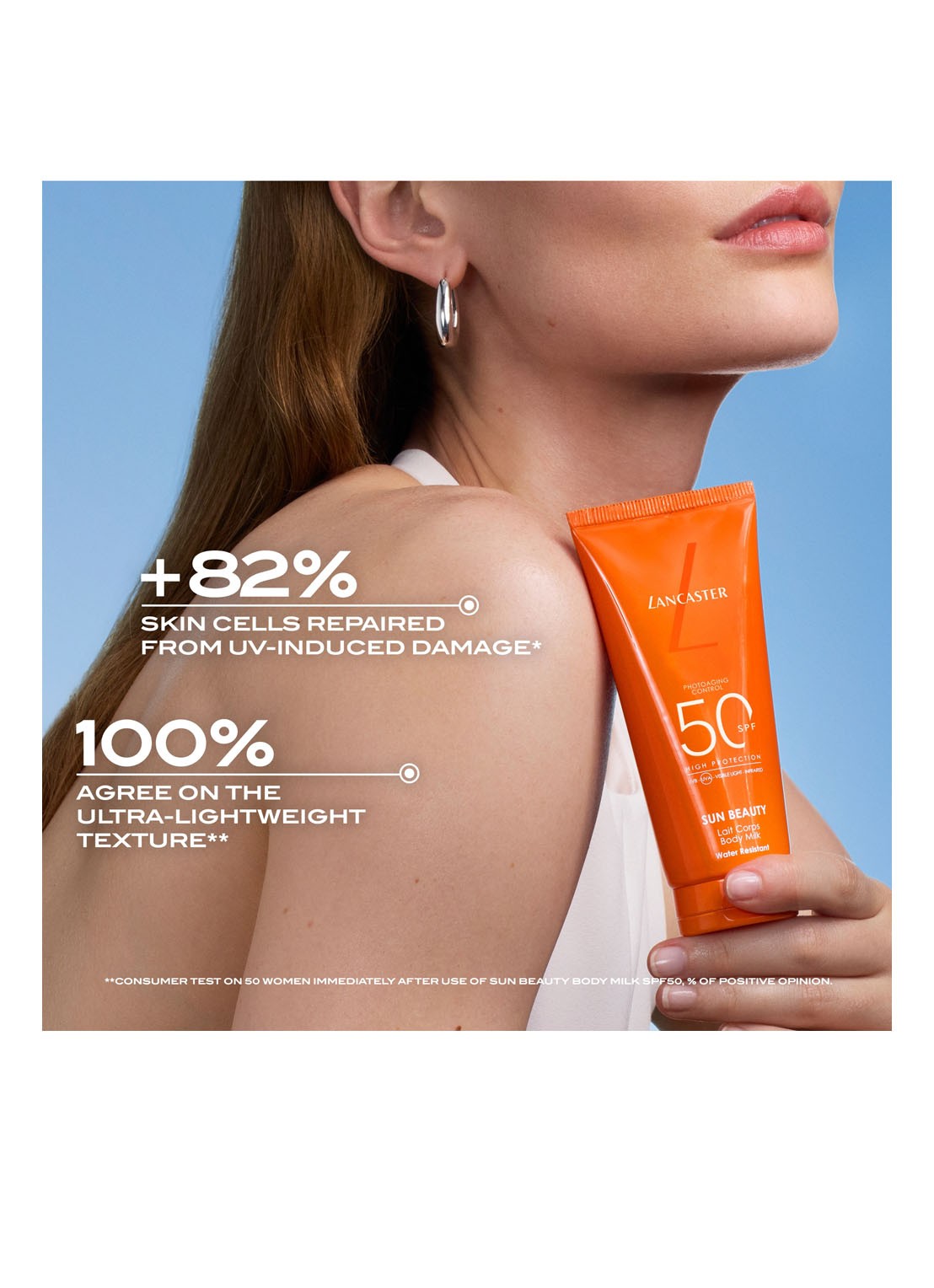 Lancaster Sun Beauty Body Milk SPF 50 - zonnebrand  - detail 5 undefined