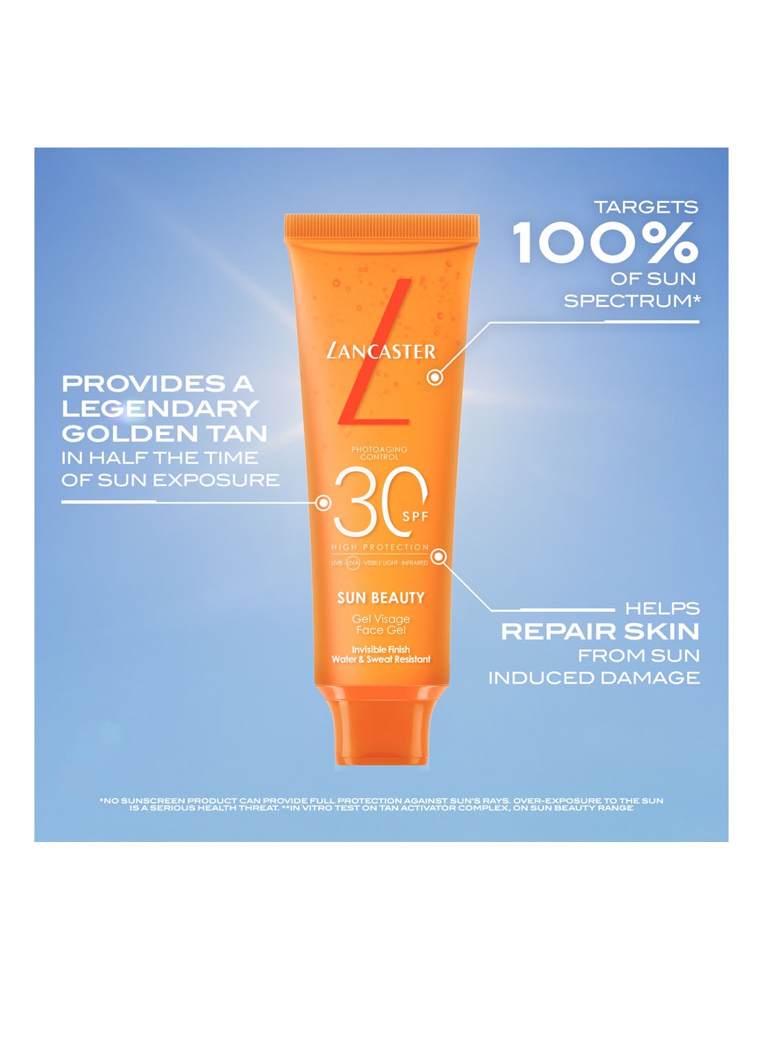 Lancaster Sun Beauty Face Gel SPF 30 - gezichtsgel - detail 4 undefined