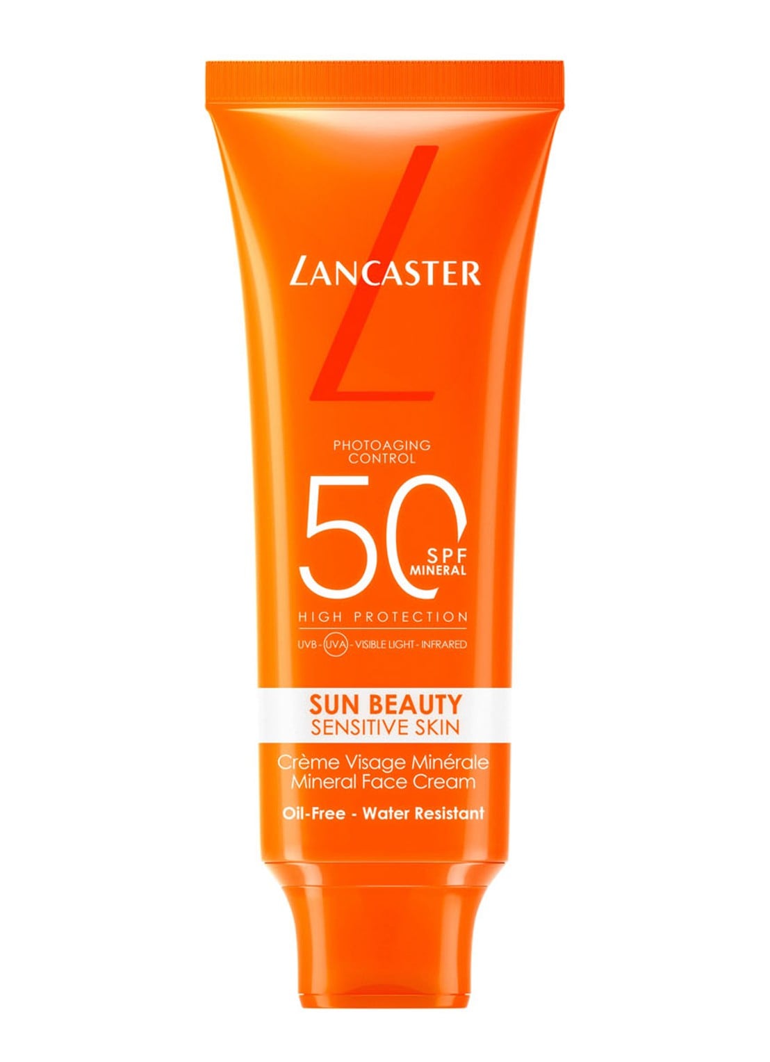 Lancaster Sun Beauty Sensitive Skin Mineral Face Cream SPF 50 - dagcrème - voorkant 6 undefined
