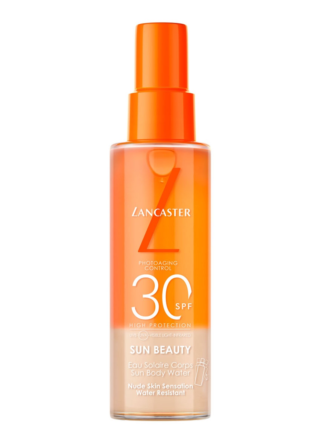Lancaster Sun Beauty Sun Body Water SPF 30 - zonnebrand - voorkant 6 undefined