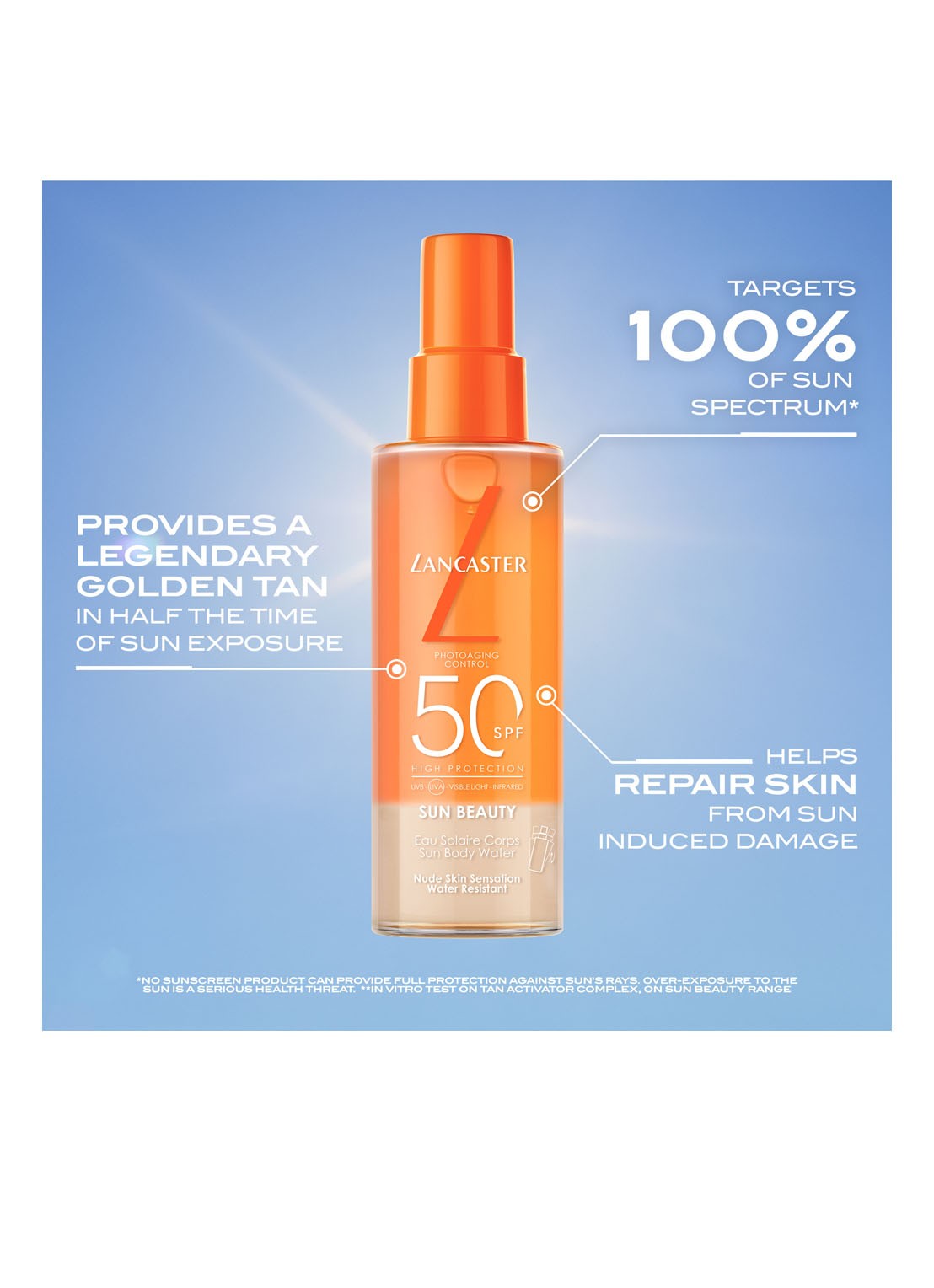 Lancaster Sun Beauty Sun Body Water SPF 30 - zonnespray - detail 3 undefined