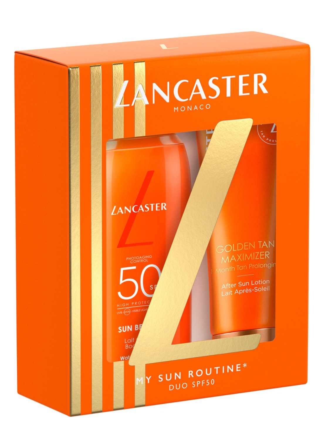 Lancaster Sun Duo SPF50 - verzorgingsset - voorkant 2 undefined