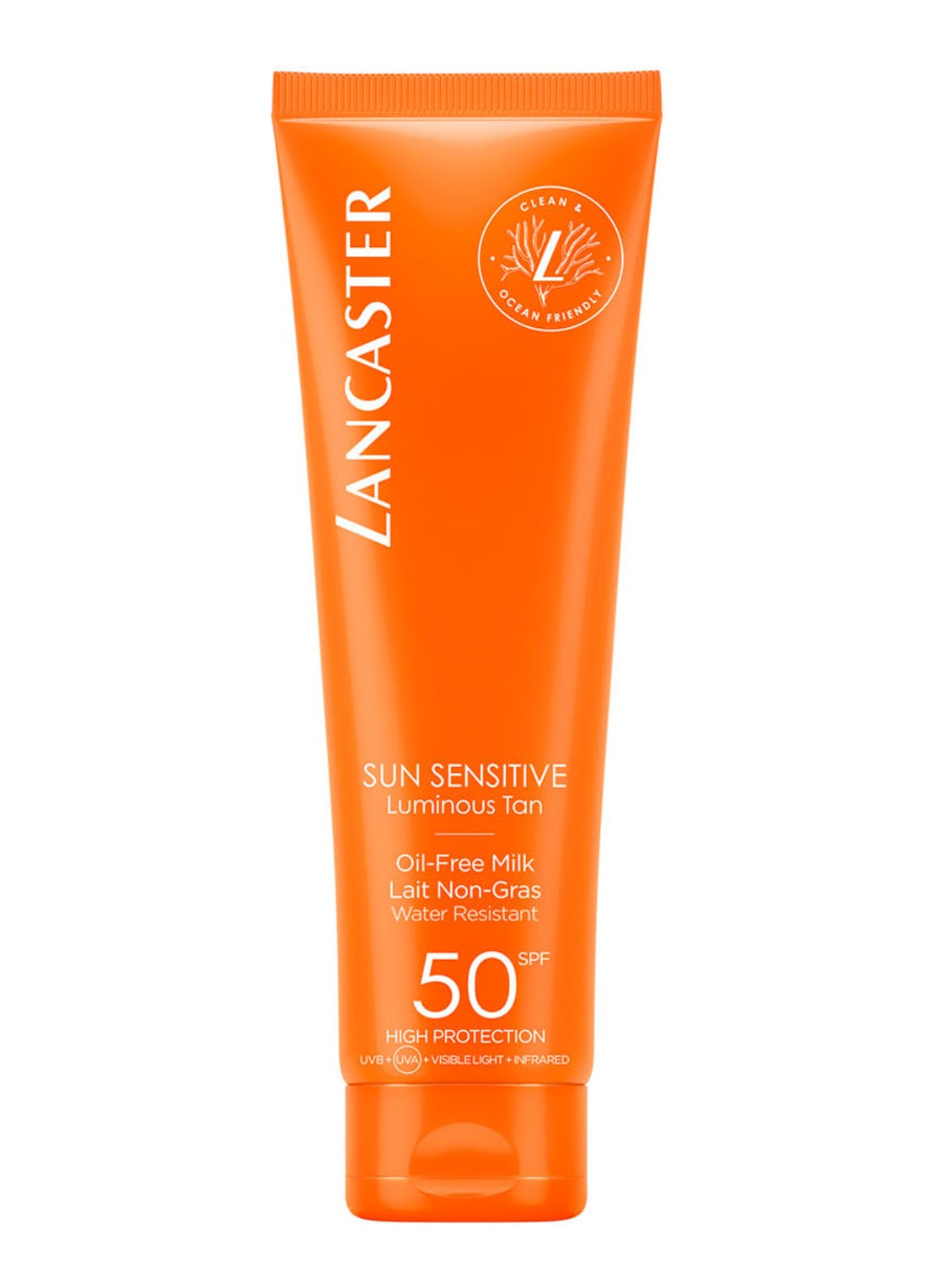 Lancaster Sun Sensitive Oil-Free Milk SPF50 - zonnebrandcrème - voorkant 3 undefined