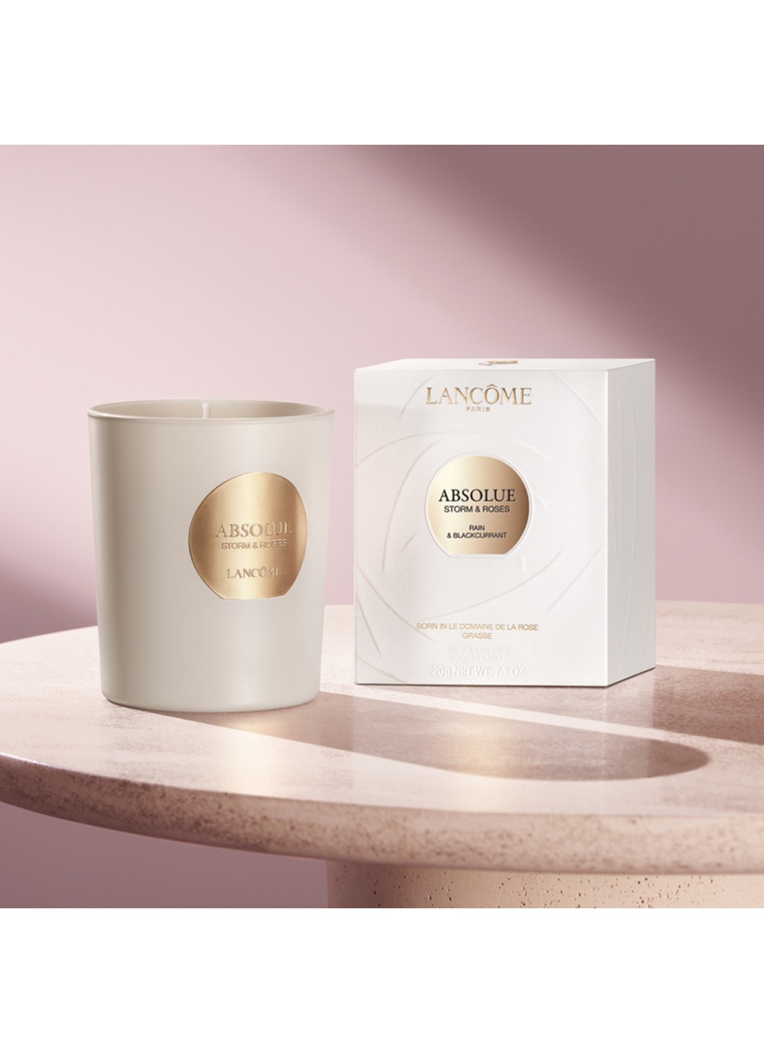 Lancôme Absolue Les Parfums Storm & Roses  - geurkaars 220 gram - detail undefined