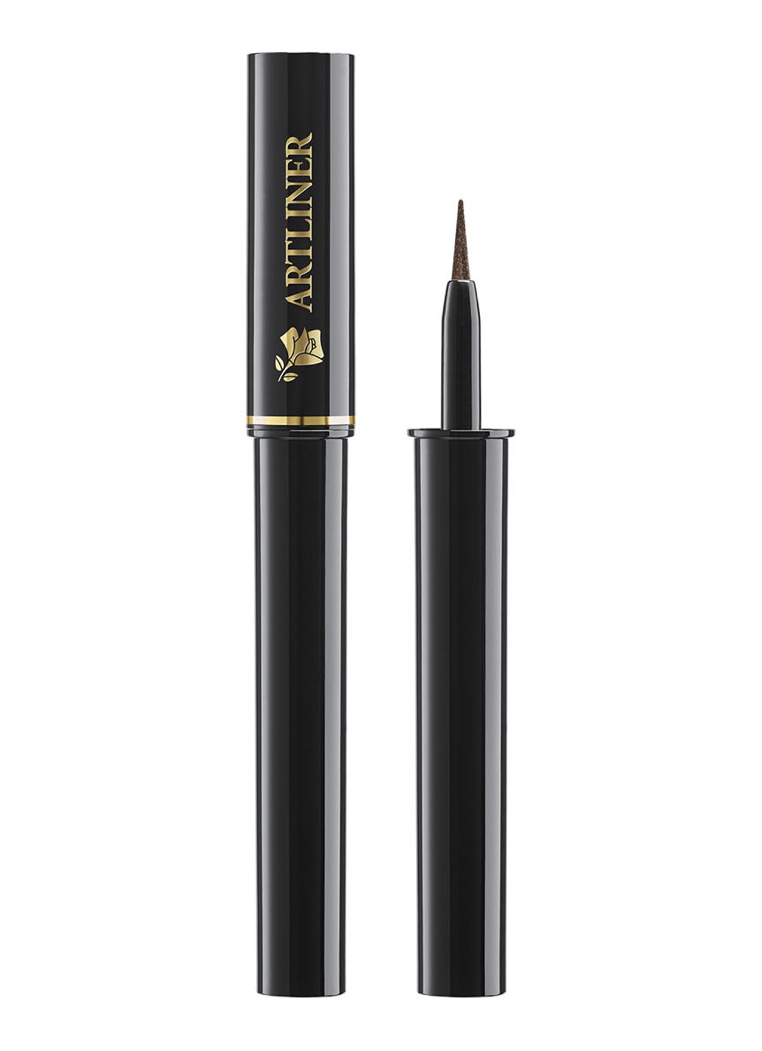 Lancôme Artliner - vloeibare eyeliner - voorkant 02 - chocolate satin