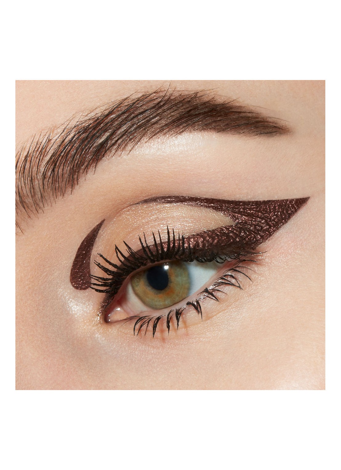 Lancôme Artliner - vloeibare eyeliner - voorkant 2 03 - brown metallic