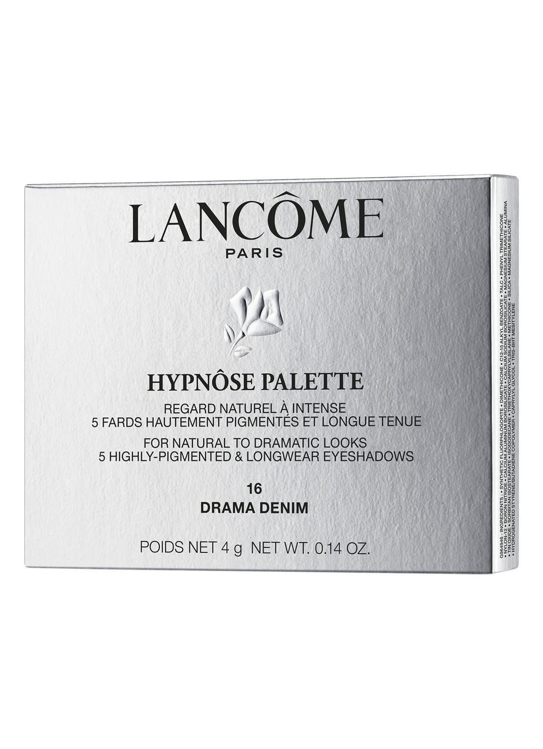 Lancôme Hypnôse Palette - oogschaduw palette  - voorkant 2 16 drama denim