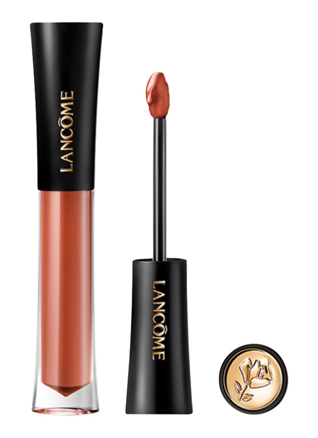 Lancôme L'Absolu Rouge Glaze Tintation - vloeibare lipstick - voorkant 702