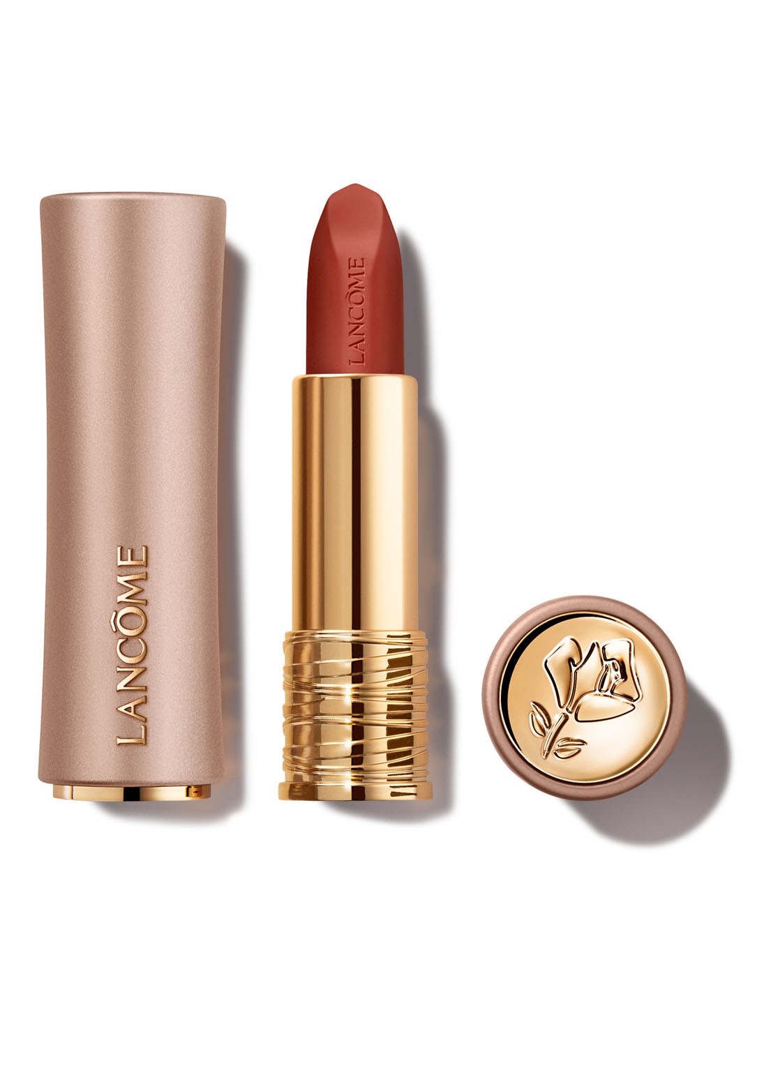 Lancôme L'Absolu Rouge Intimatte Lippenstift - voorkant 2 299 french cashmere