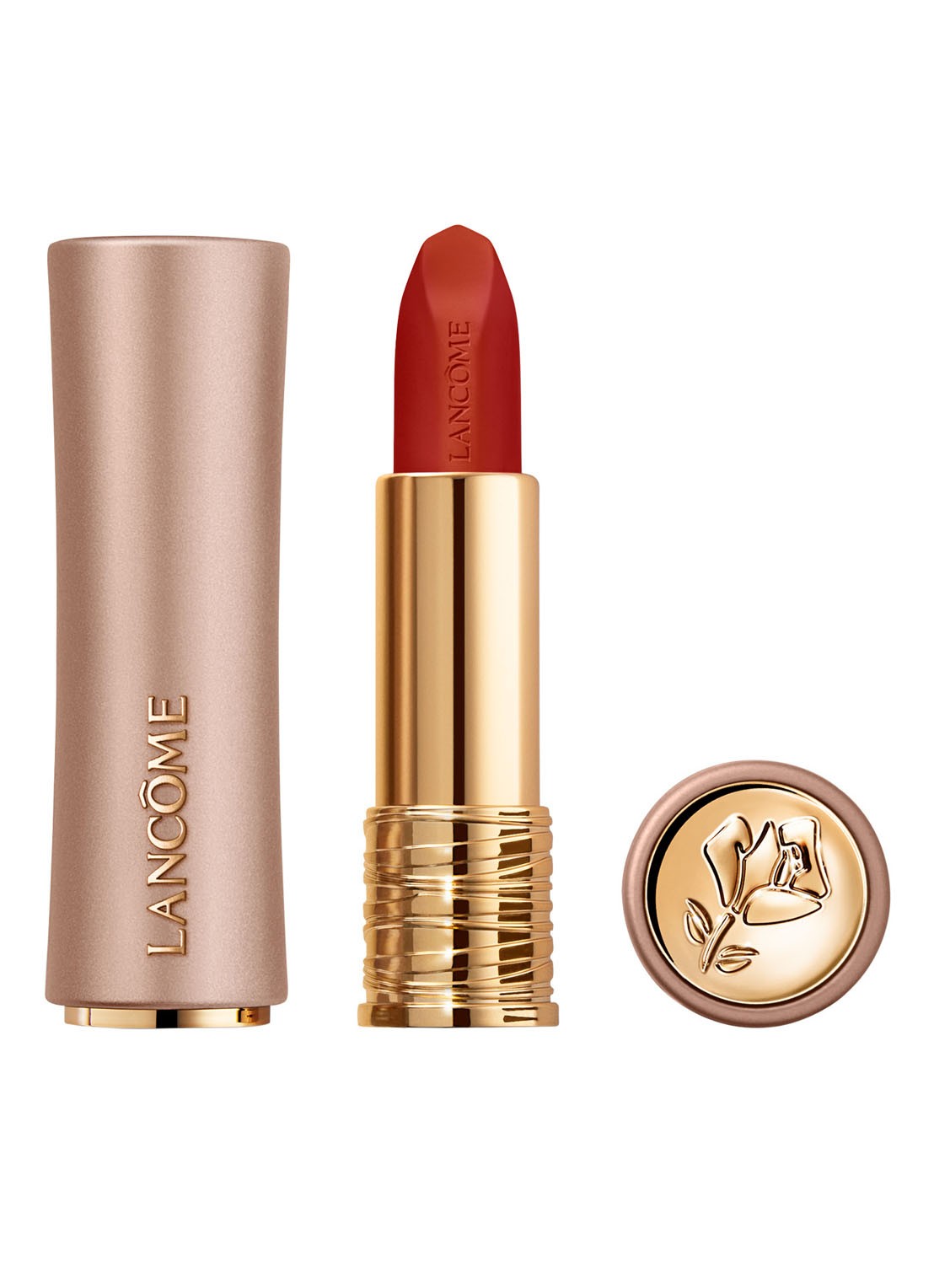 Lancôme L'Absolu Rouge Intimatte Lippenstift - voorkant 2 196 french touch