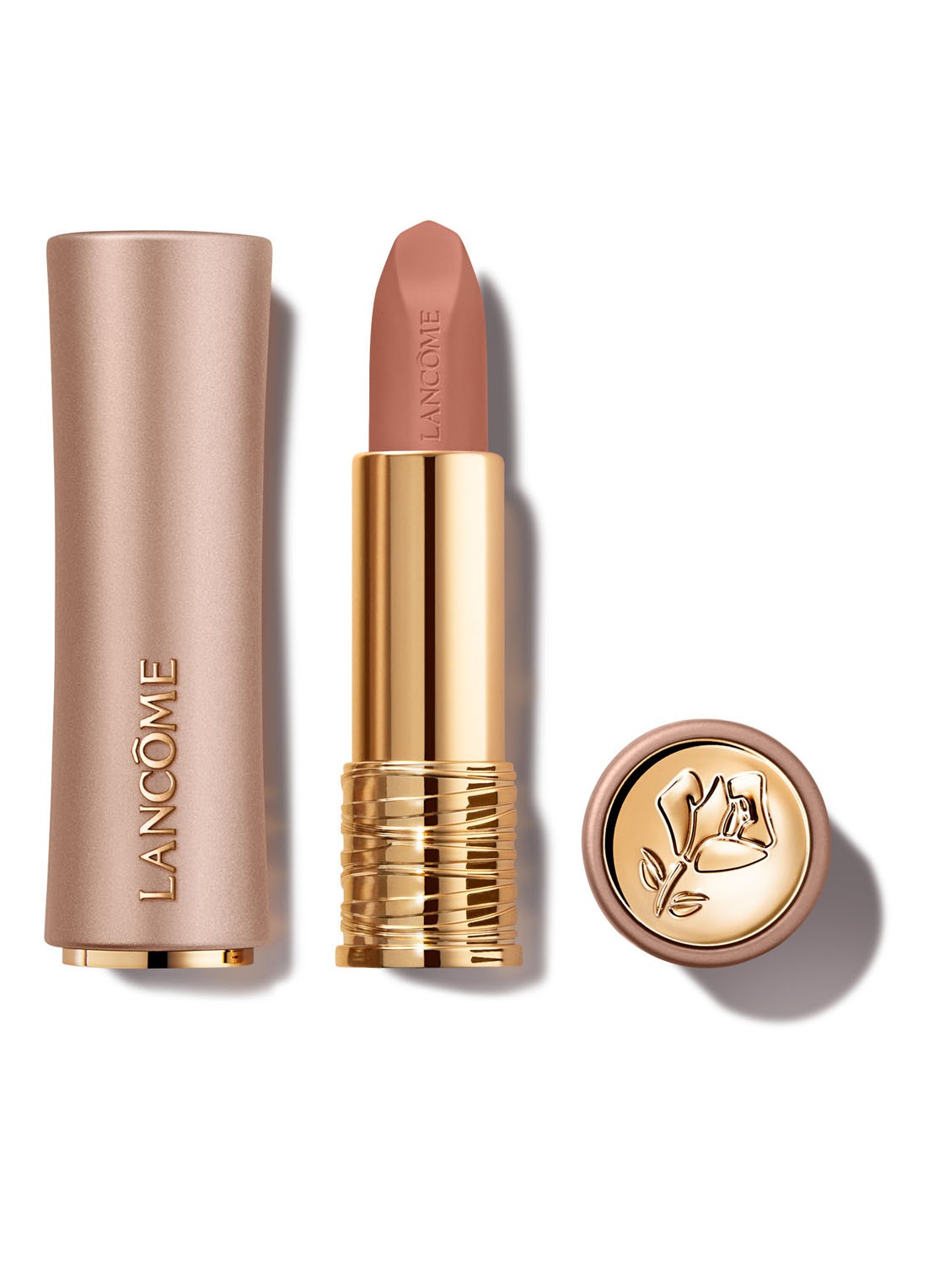Lancôme L'Absolu Rouge Intimatte Lippenstift - voorkant 2 210 unspoken feelings