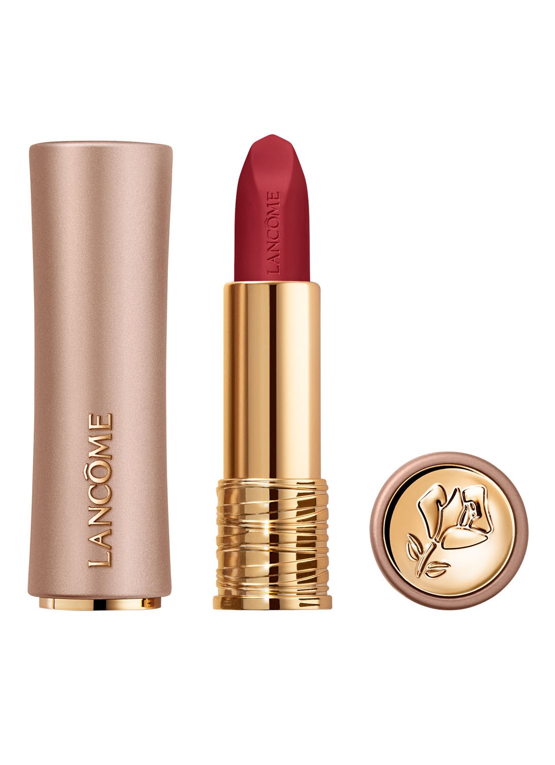 Lancôme L'Absolu Rouge Intimatte Lippenstift - voorkant 282 tout doux