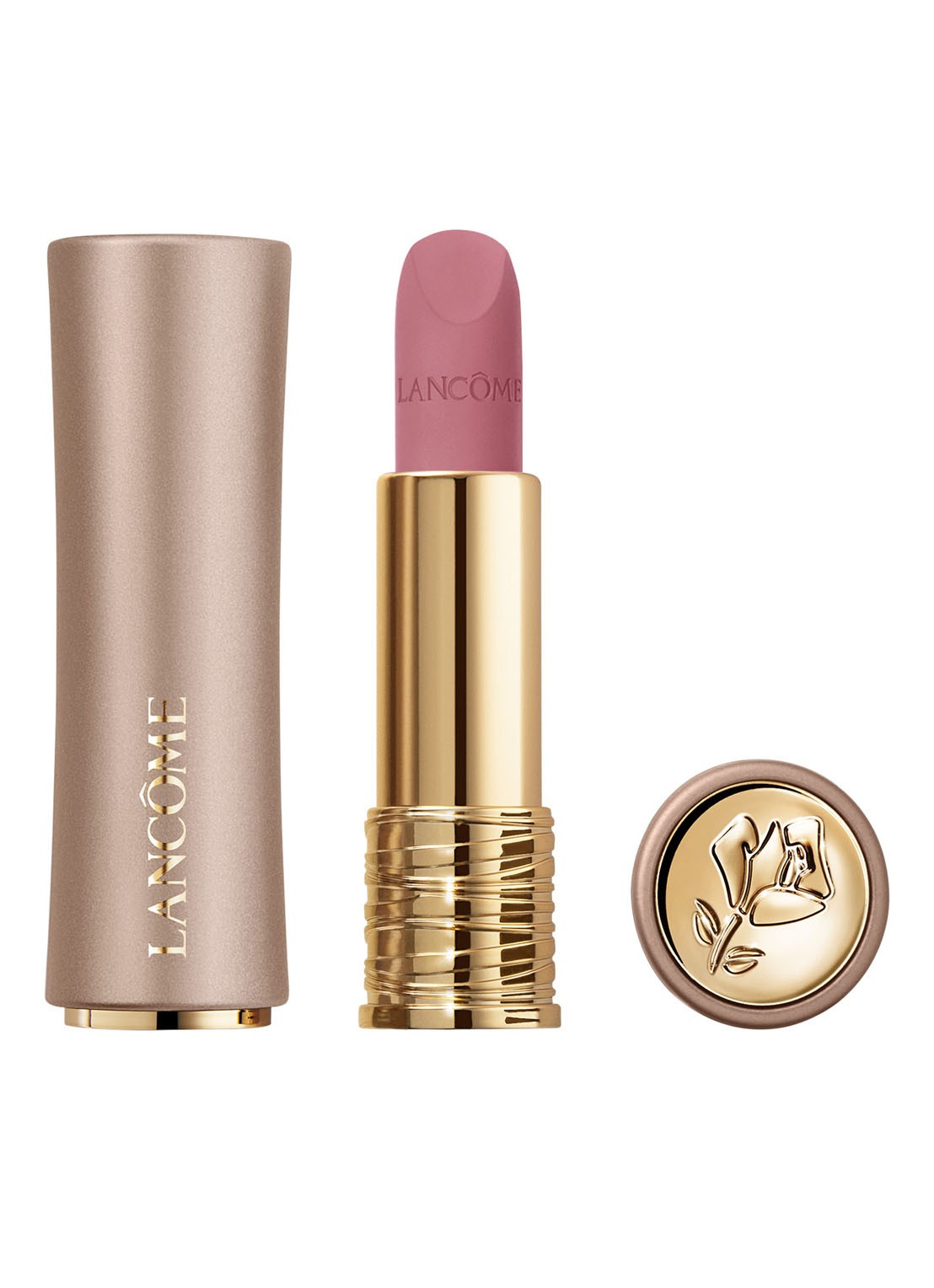 Lancôme L'Absolu Rouge Intimatte - lipstick - voorkant 6 320 hush hush