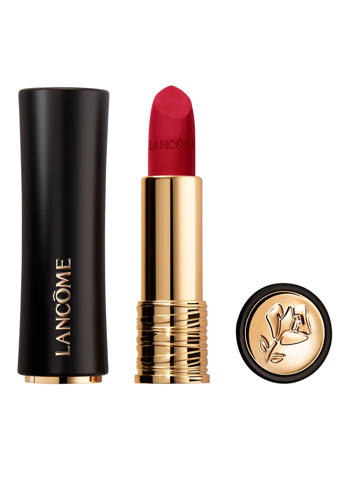 Lancôme Lancôme L'Absolu Rouge Drama Matte Lippenstift  - voorkant 4 82 rouge pigalle
