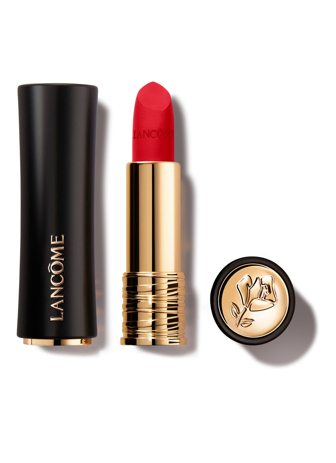 Lancôme Lancôme L'Absolu Rouge Drama Matte Lippenstift  - voorkant 505 rouge pigalle