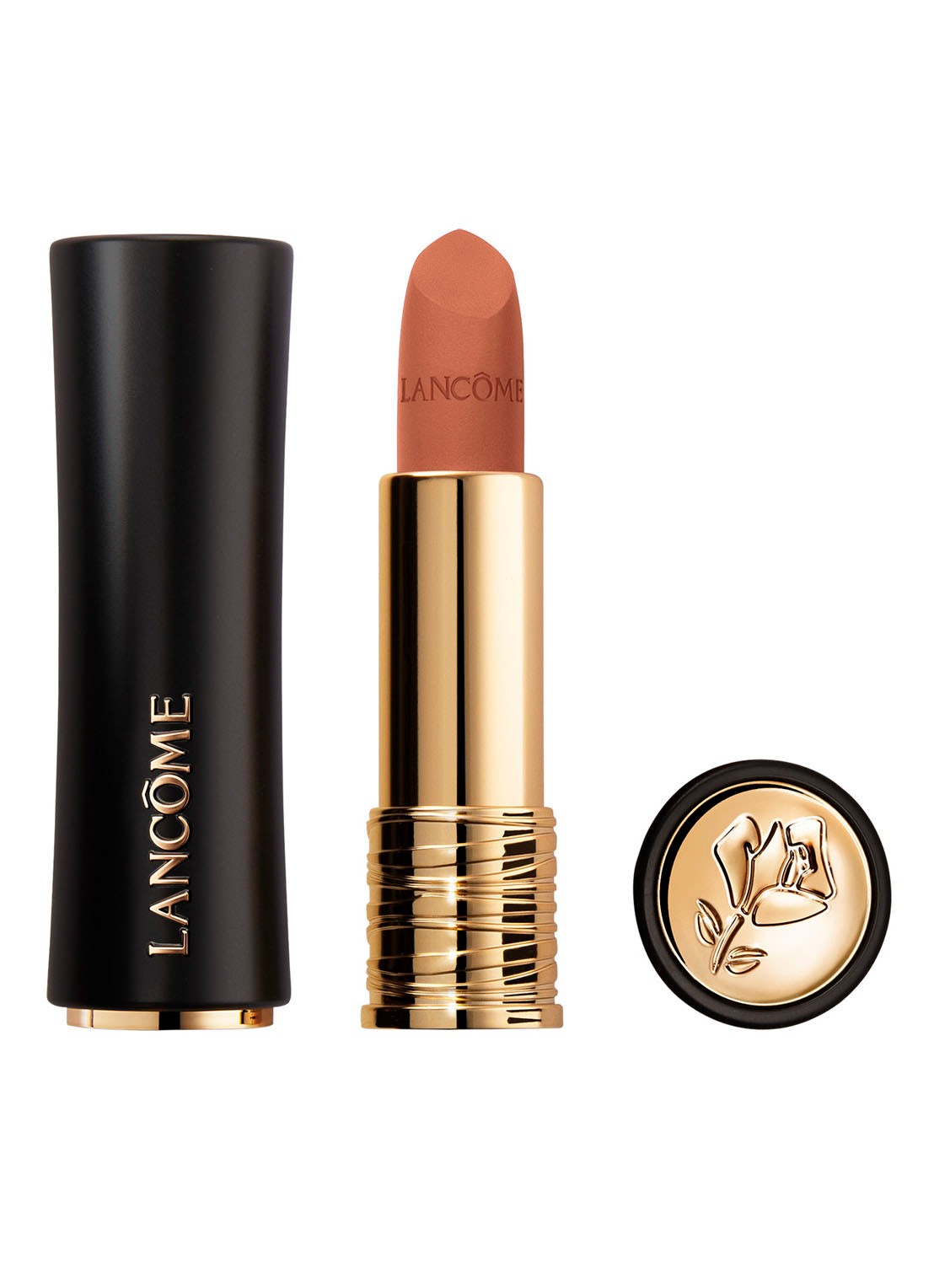 Lancôme Lancôme L'Absolu Rouge Drama Matte Lippenstift  - voorkant 4 510 divine idylle