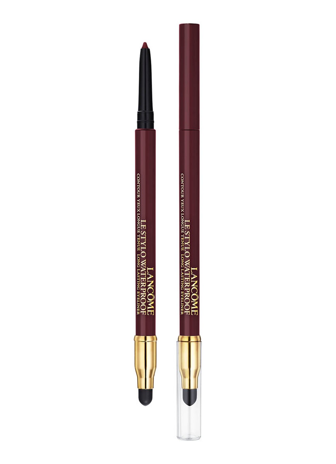 Lancôme Le Stylo Waterproof - oogpotlood - voorkant 10 burgundy